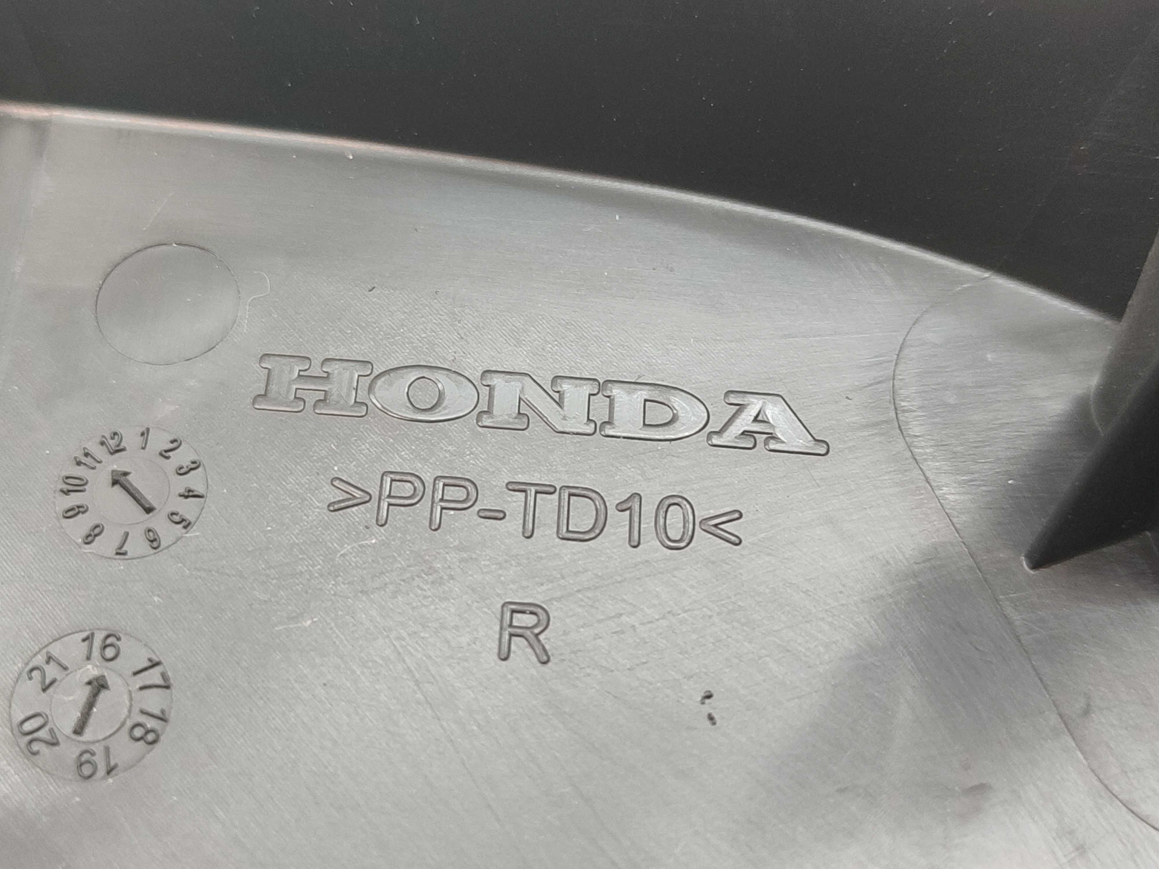 Acabamento Interno Retrovisor Direito Honda Civic G10 2018 Preto 3