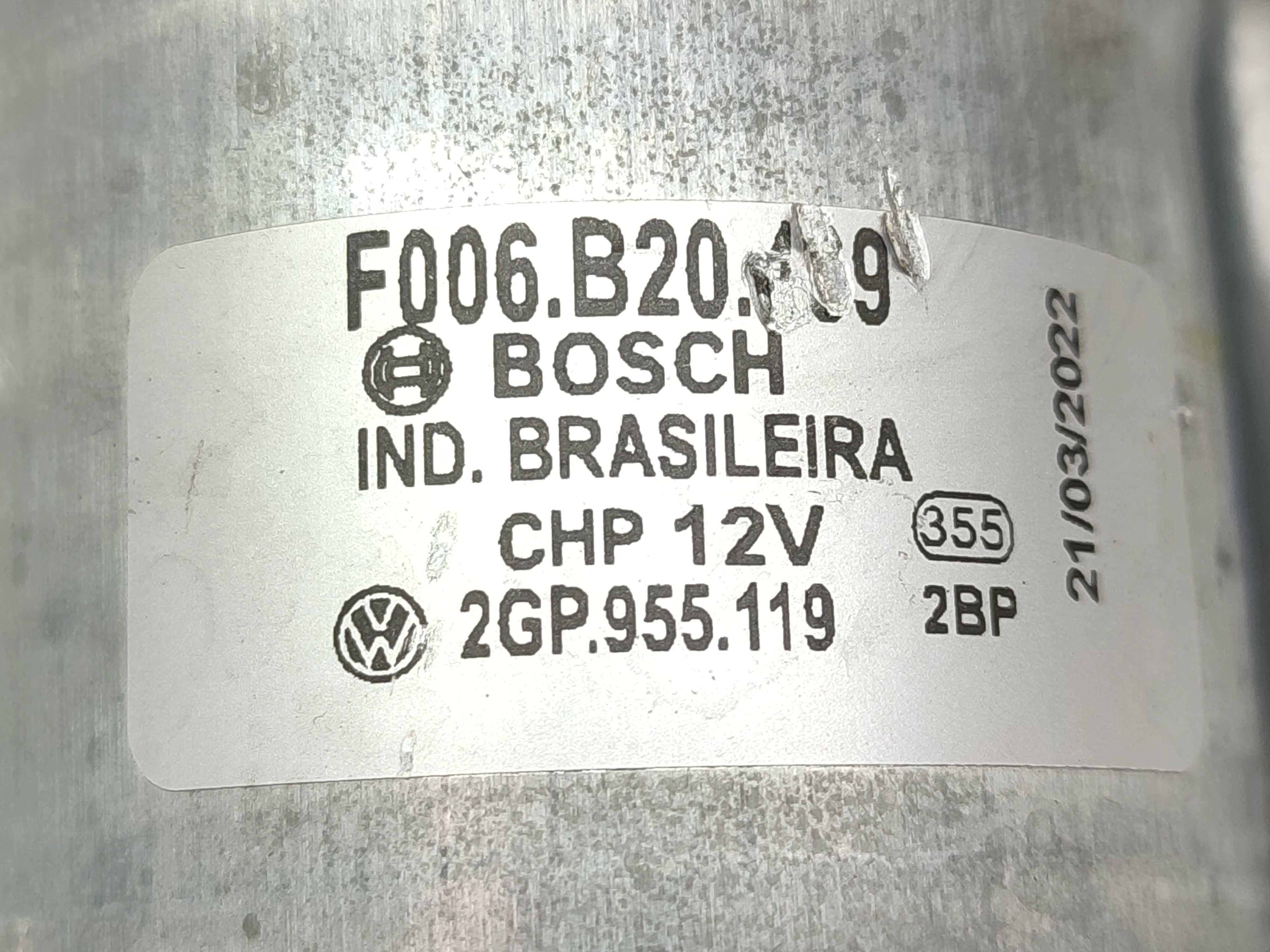 Motor Limpador Parabrisa Vw Tcross 2019 2020 2021 2022 2023 5