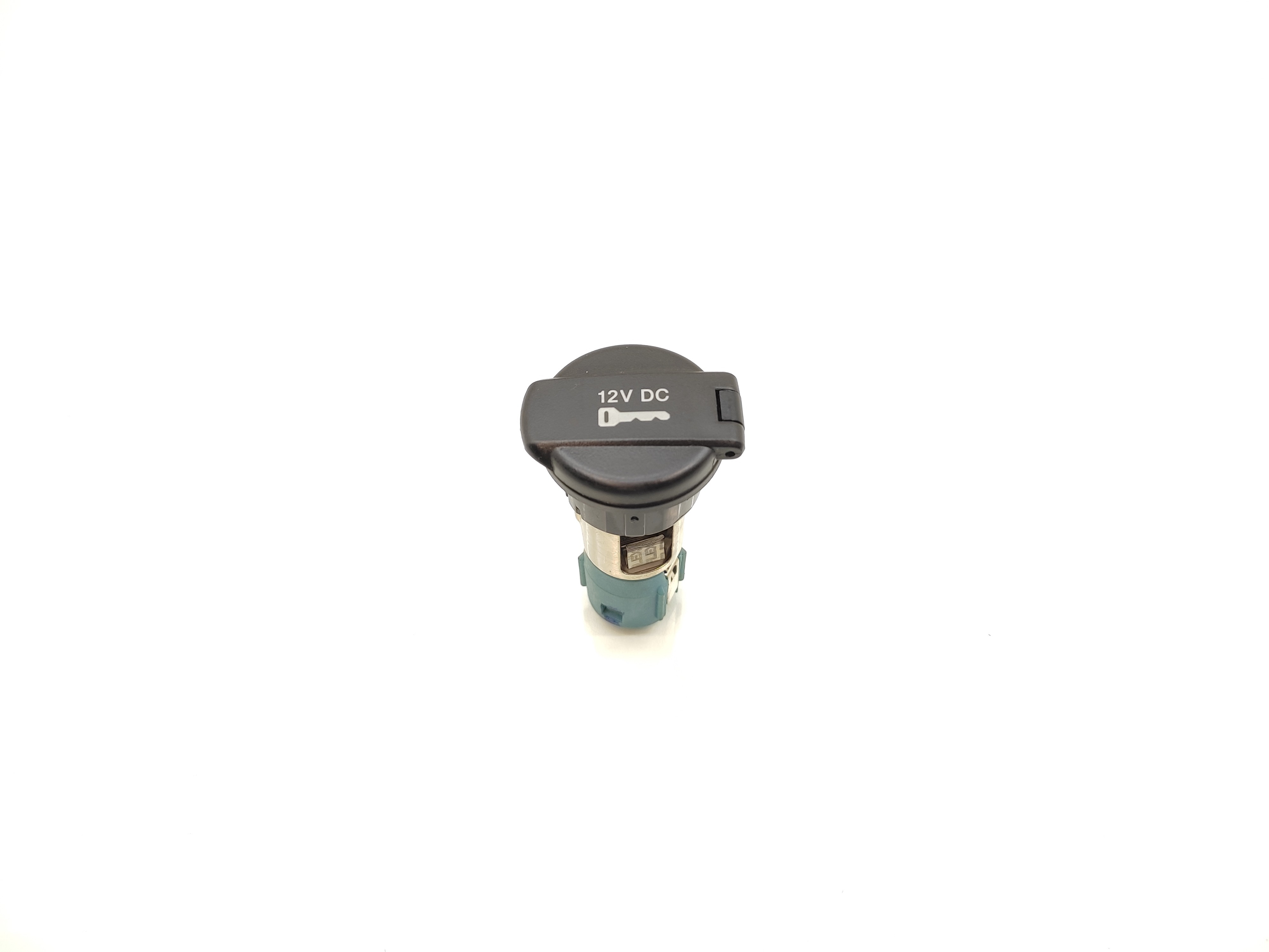 Tomada 12v Fiat Freemont 2012 2013 2014 2015 2016 Preto 1