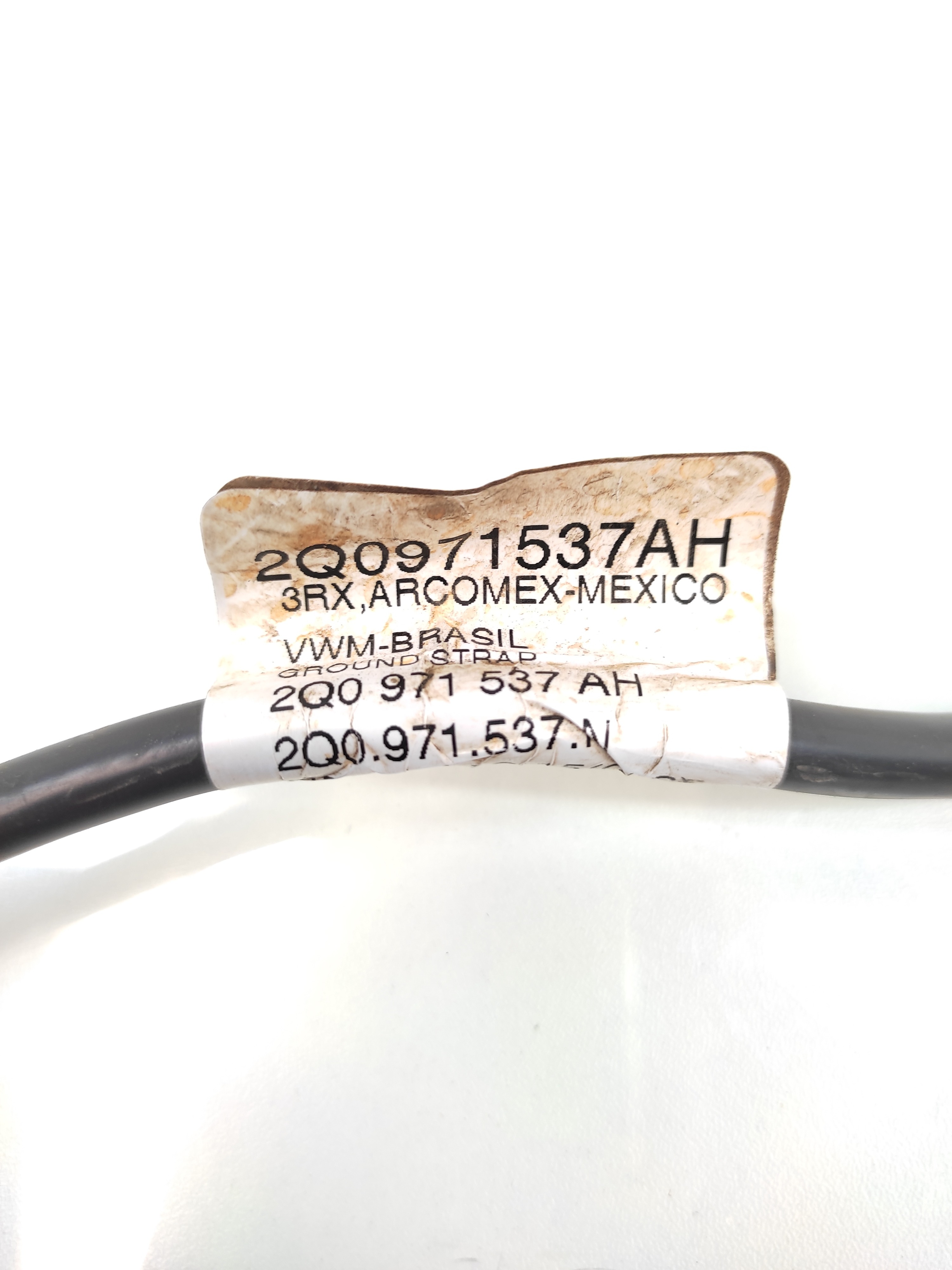 Cabo Terra Alternador Câmbio Vw Polo 1.0 Mca 2019 2020 3