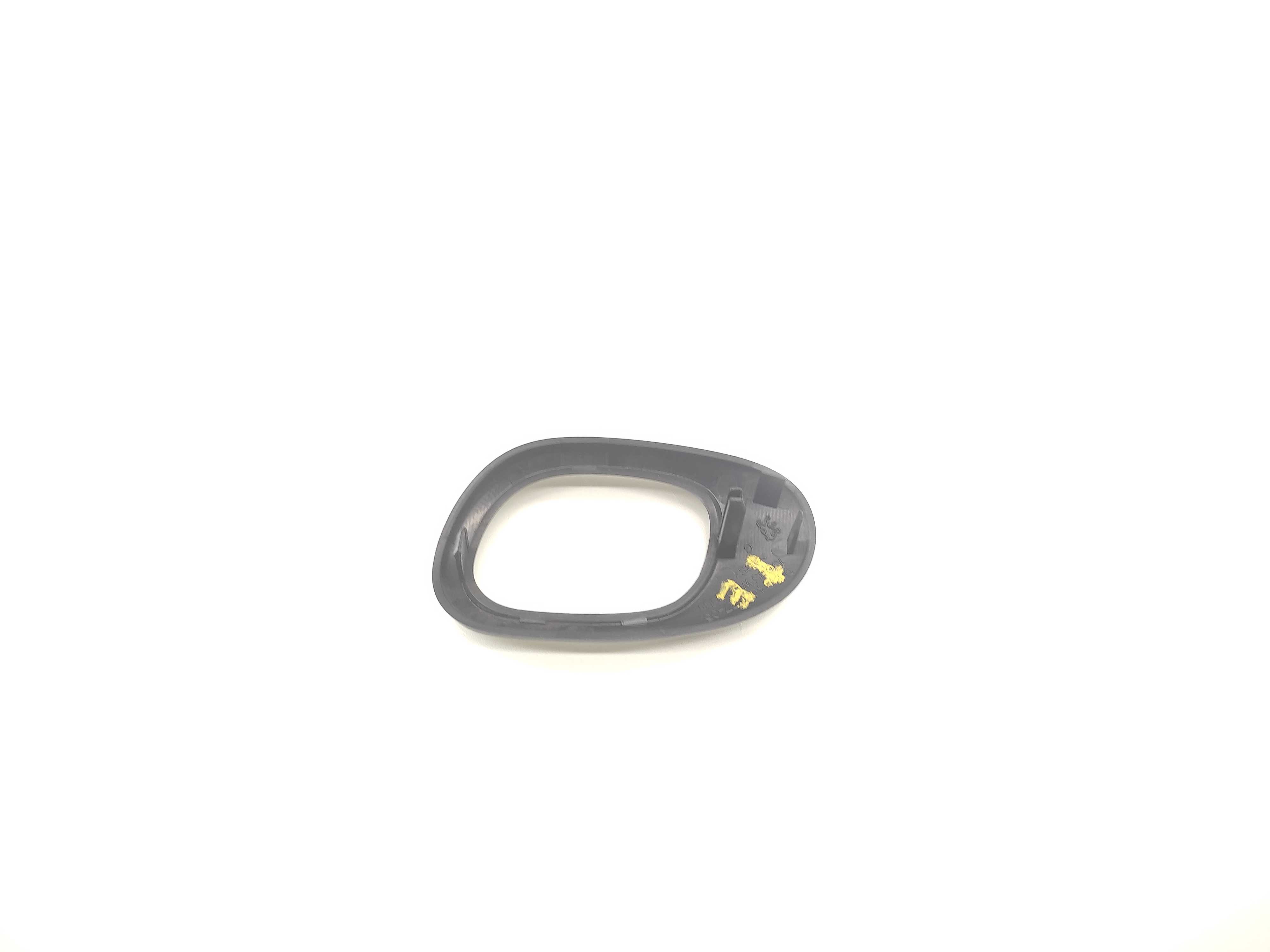Moldura Maçaneta Traseira Esquerda Peugeot 206 207 2007 08 Preto Traseira 2