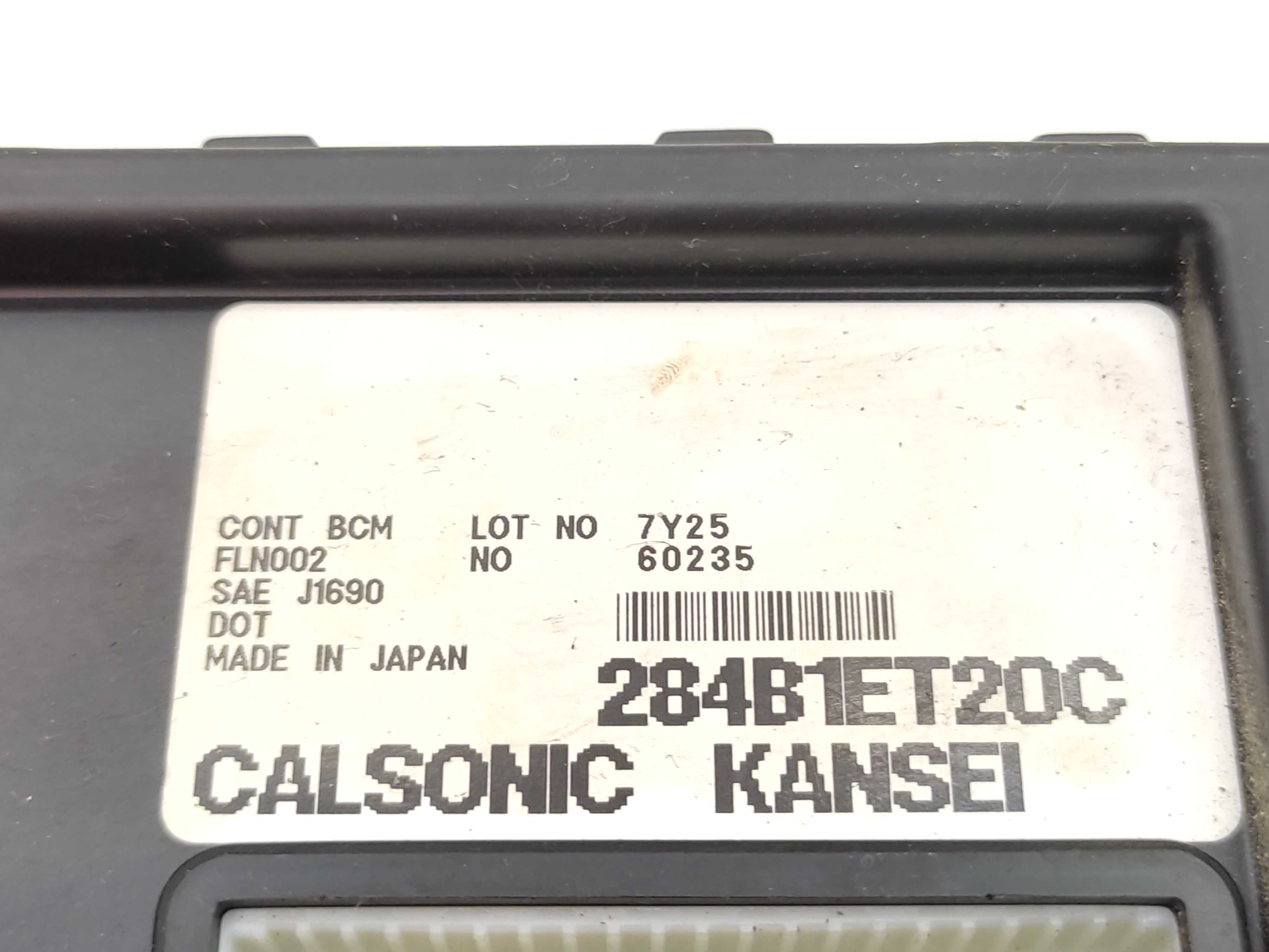 Módulo Bcm Nissan Sentra 2.0 Gasolina 2008 284b1et20c 4