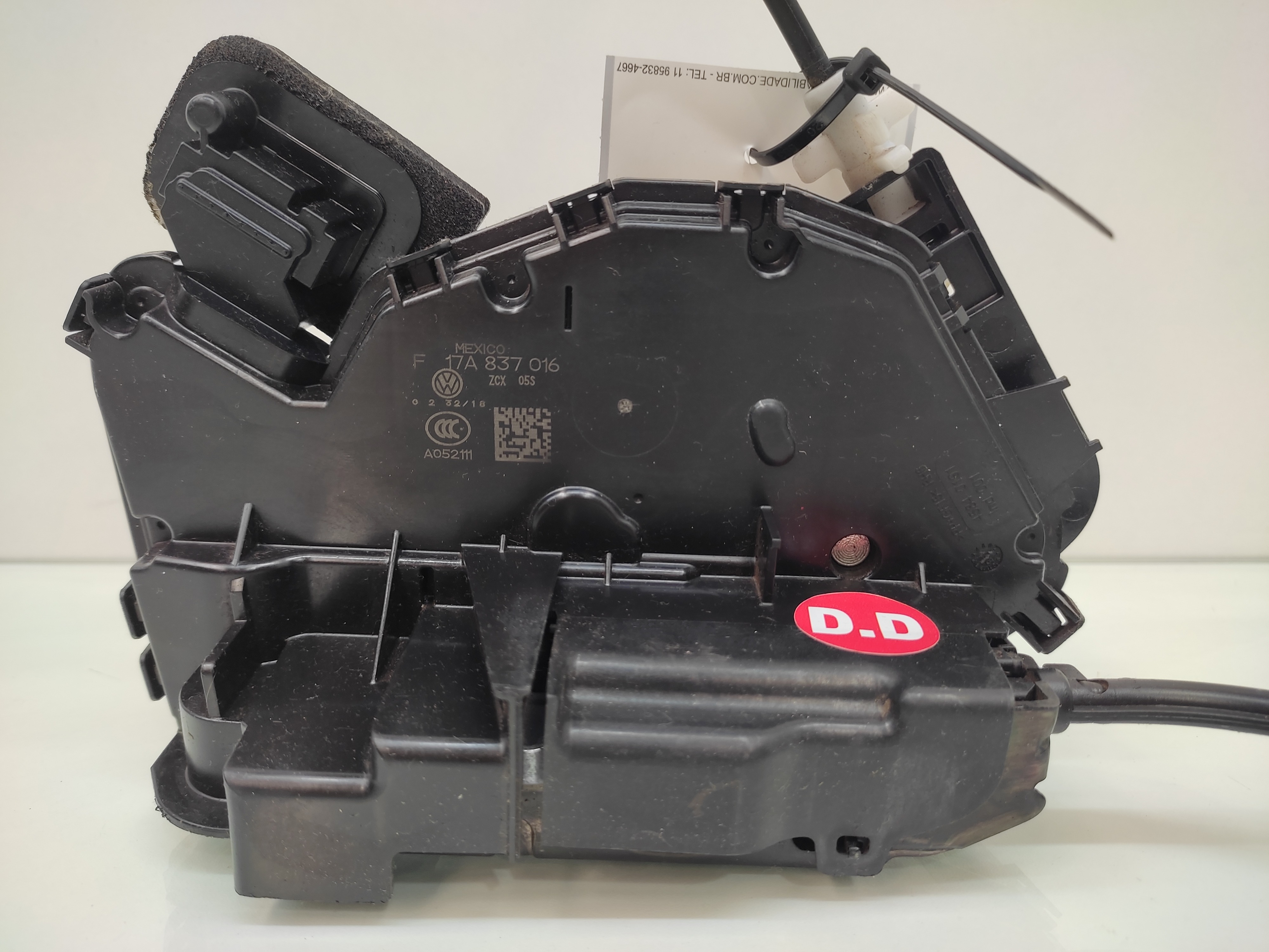 Fechadura Porta Dianteira Direita Vw Polo 2019 2010 2