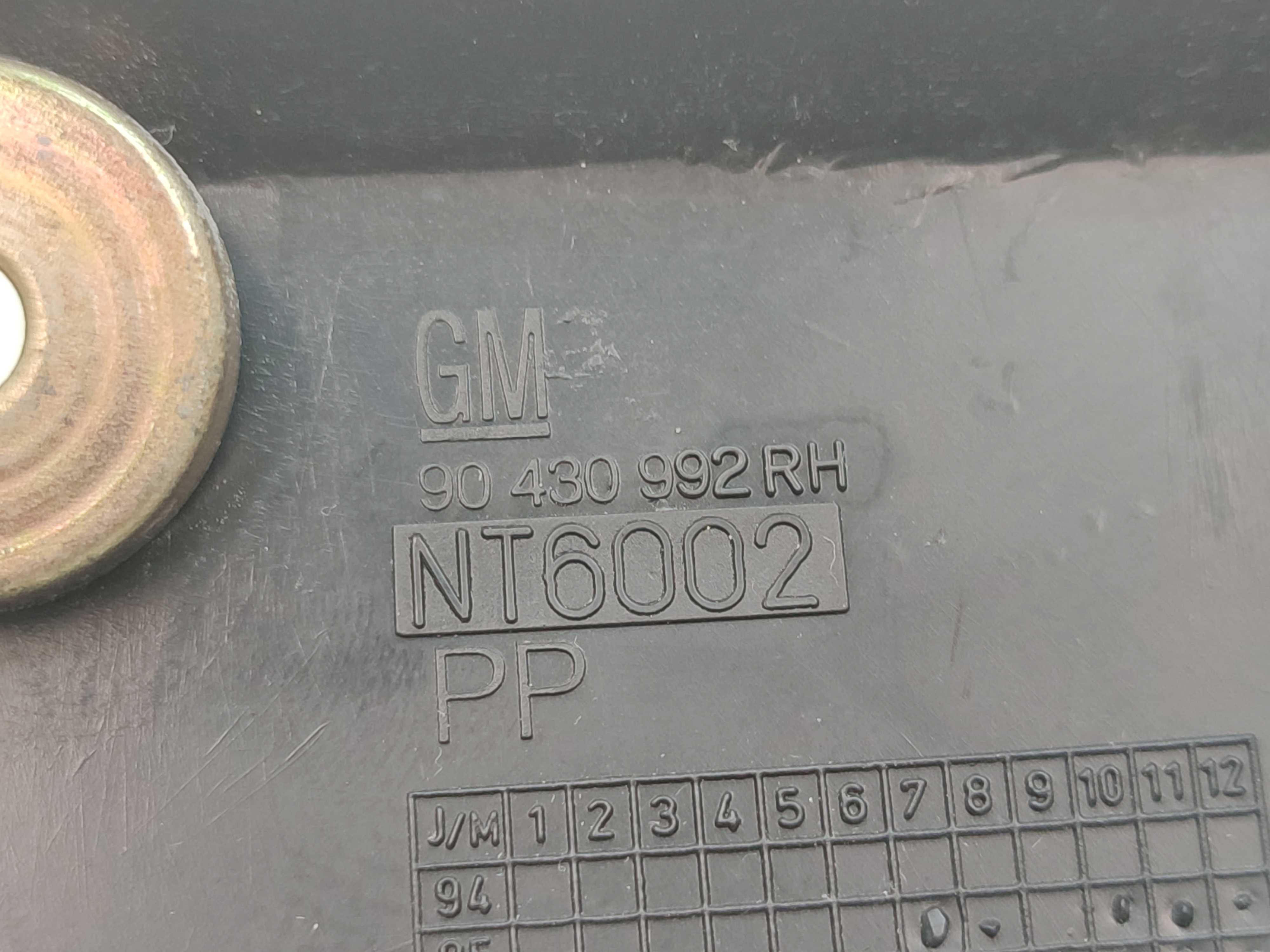 Puxador Interno Porta Traseira Direita Gm Corsa 1997 1998 99 Preto Traseira 4