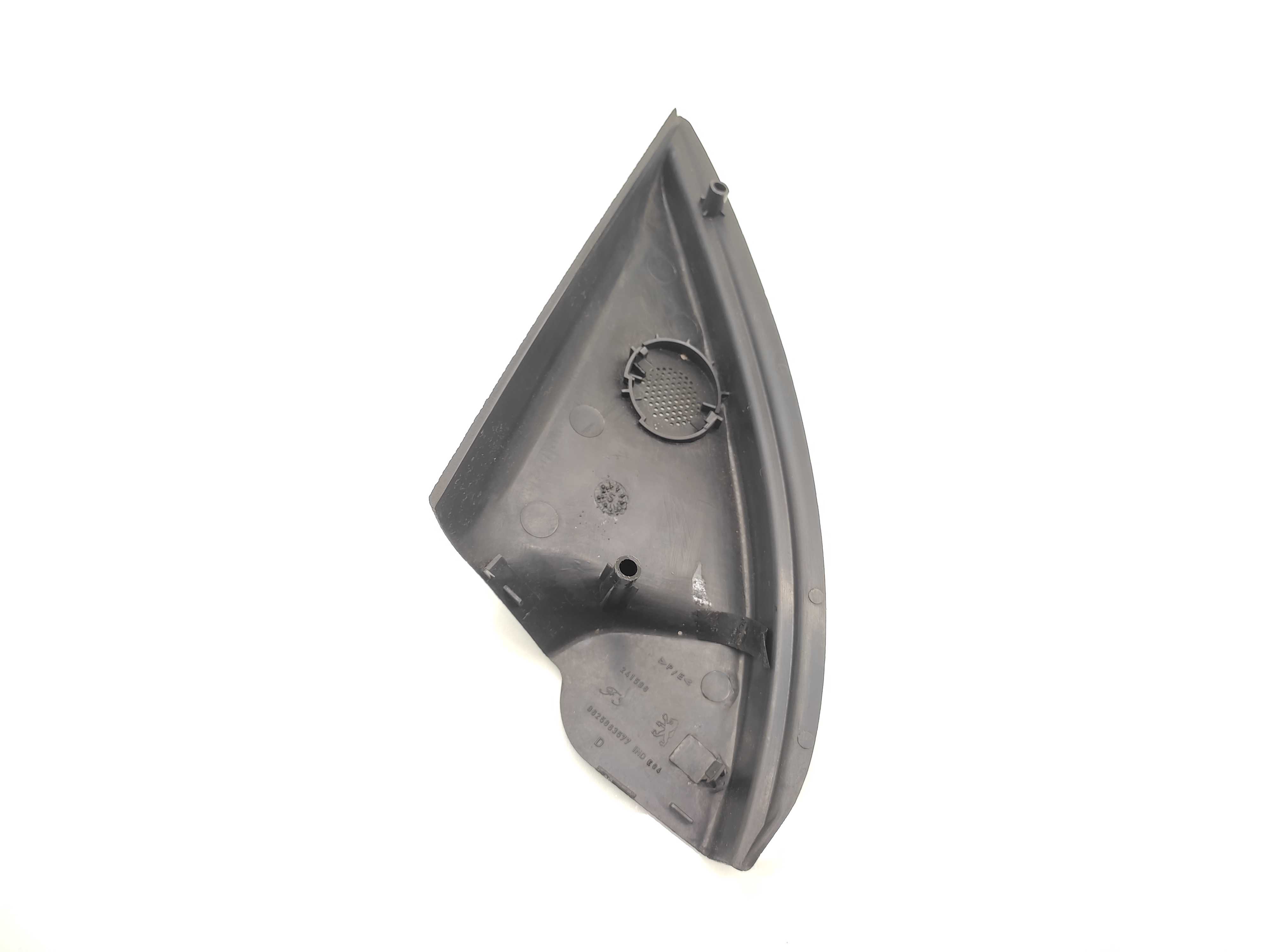 Acabamento Interno Retrovisor Direito Peugeot 206 2007 2008 Preto 2