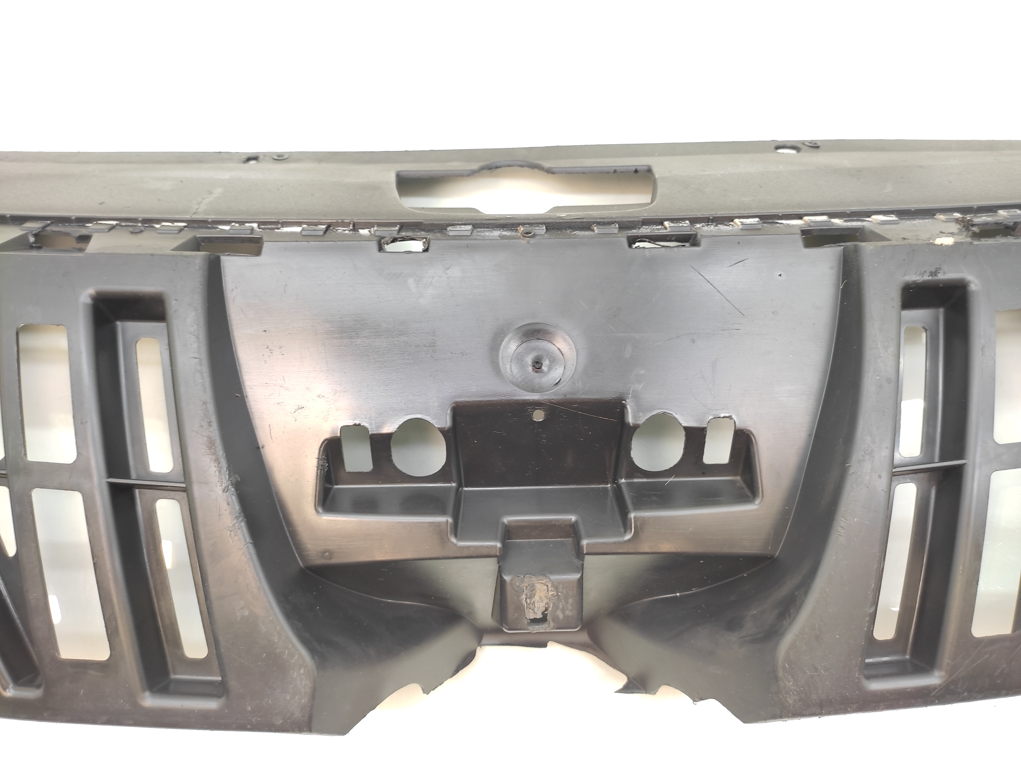 Grande Inferior Parachoque Dianteiro Peugeot 307 2006 Á 2012 Preto Plástico 3