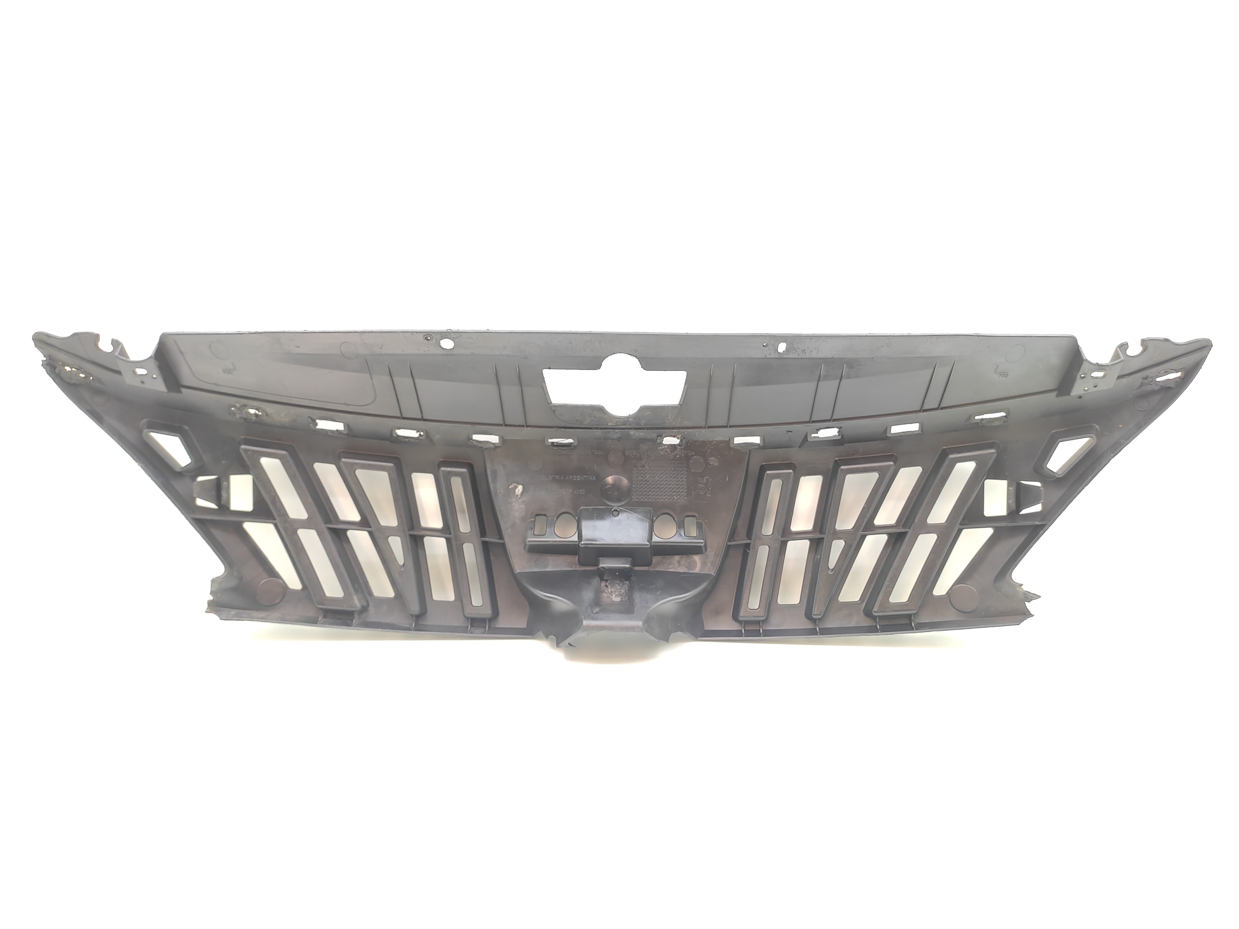 Grande Inferior Parachoque Dianteiro Peugeot 307 2006 Á 2012 Preto Plástico 5