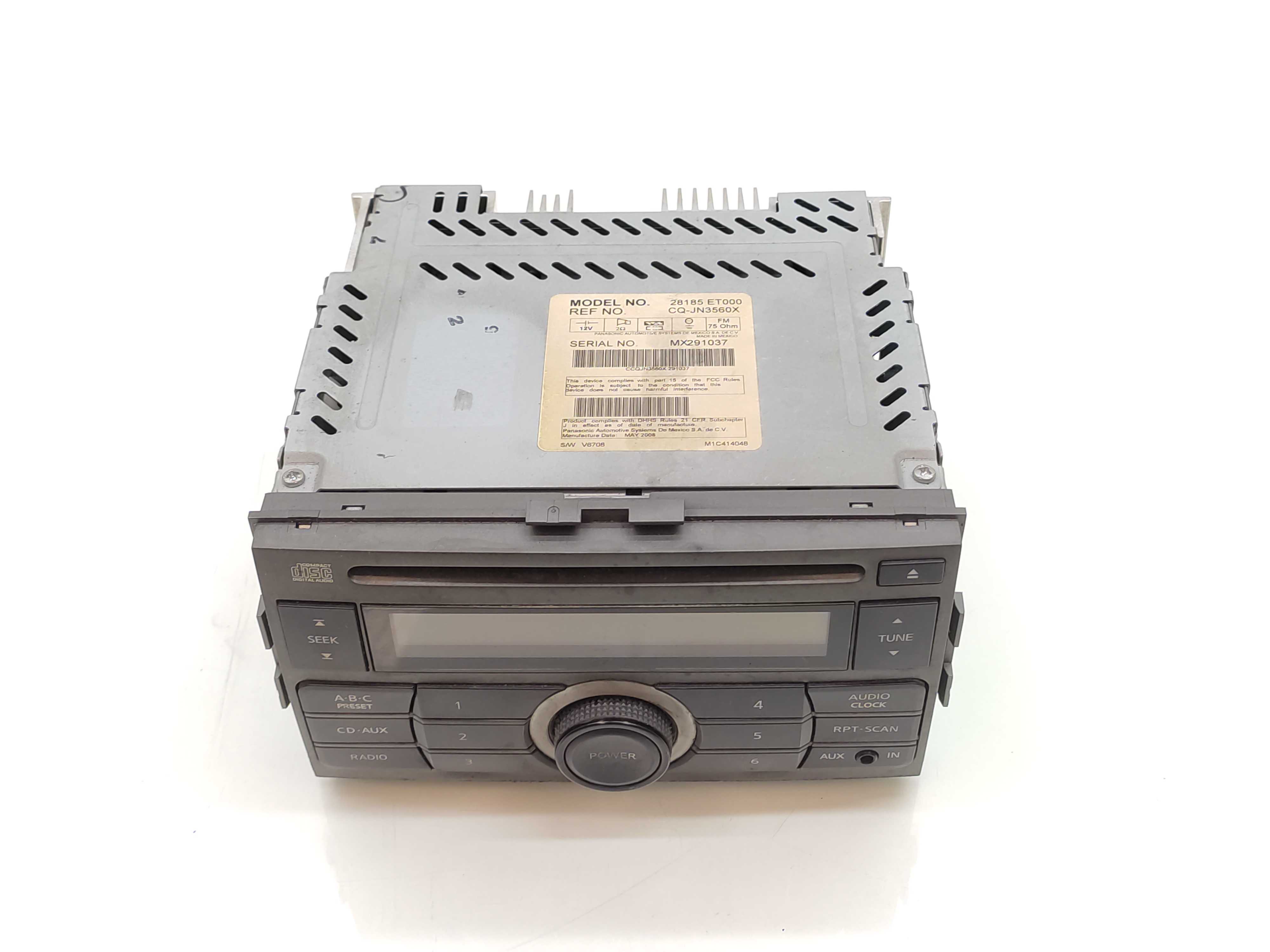Rádio Original Nissan Sentra 2007 2008 2009 2010 2011 2012 2