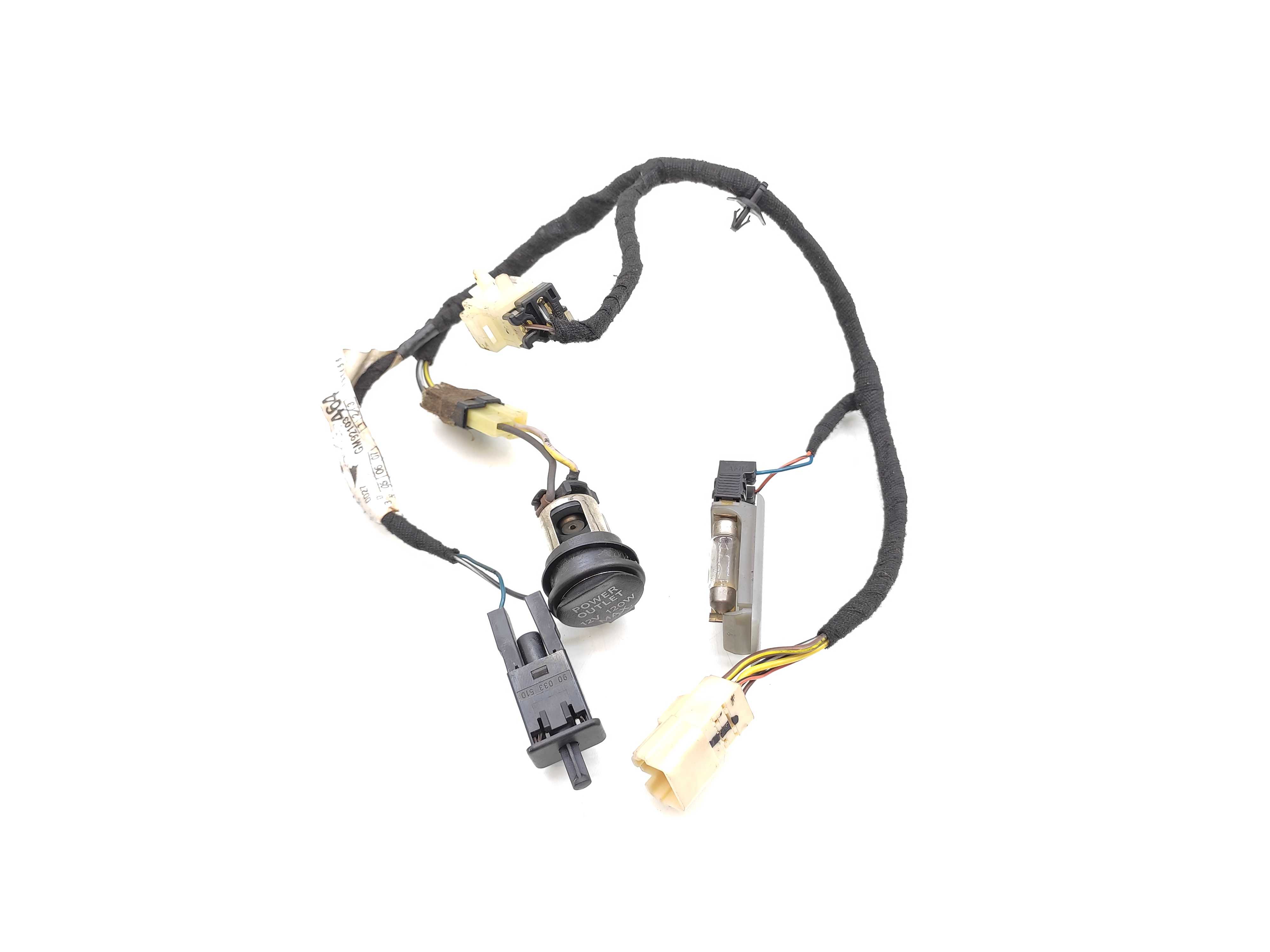 Tomada Acendedor Console Gm Omega 2003 2004 2005 Preto 1