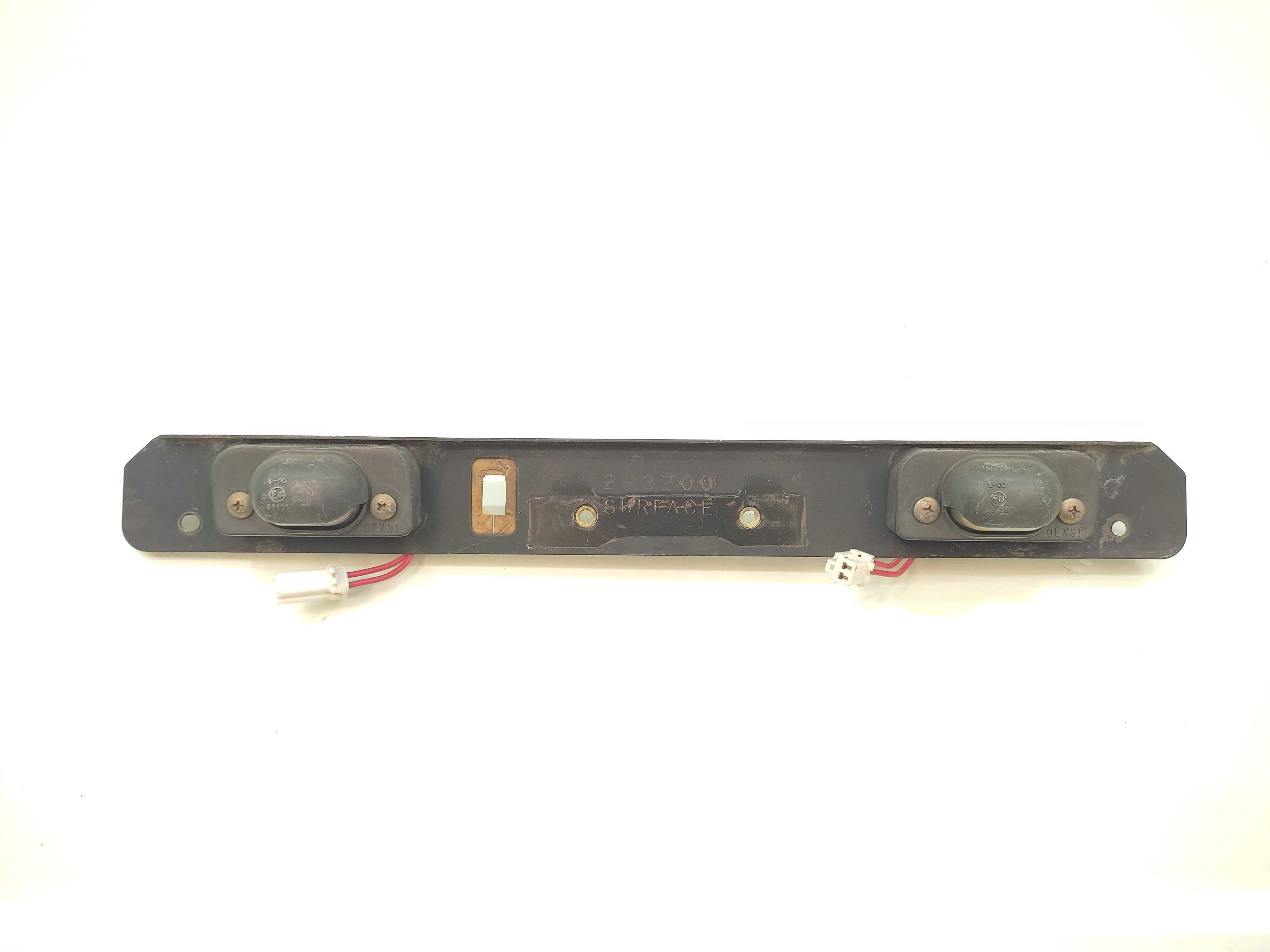 Régua Luz Placa Traseira Subaru Legacy Outback 2001 2002 2