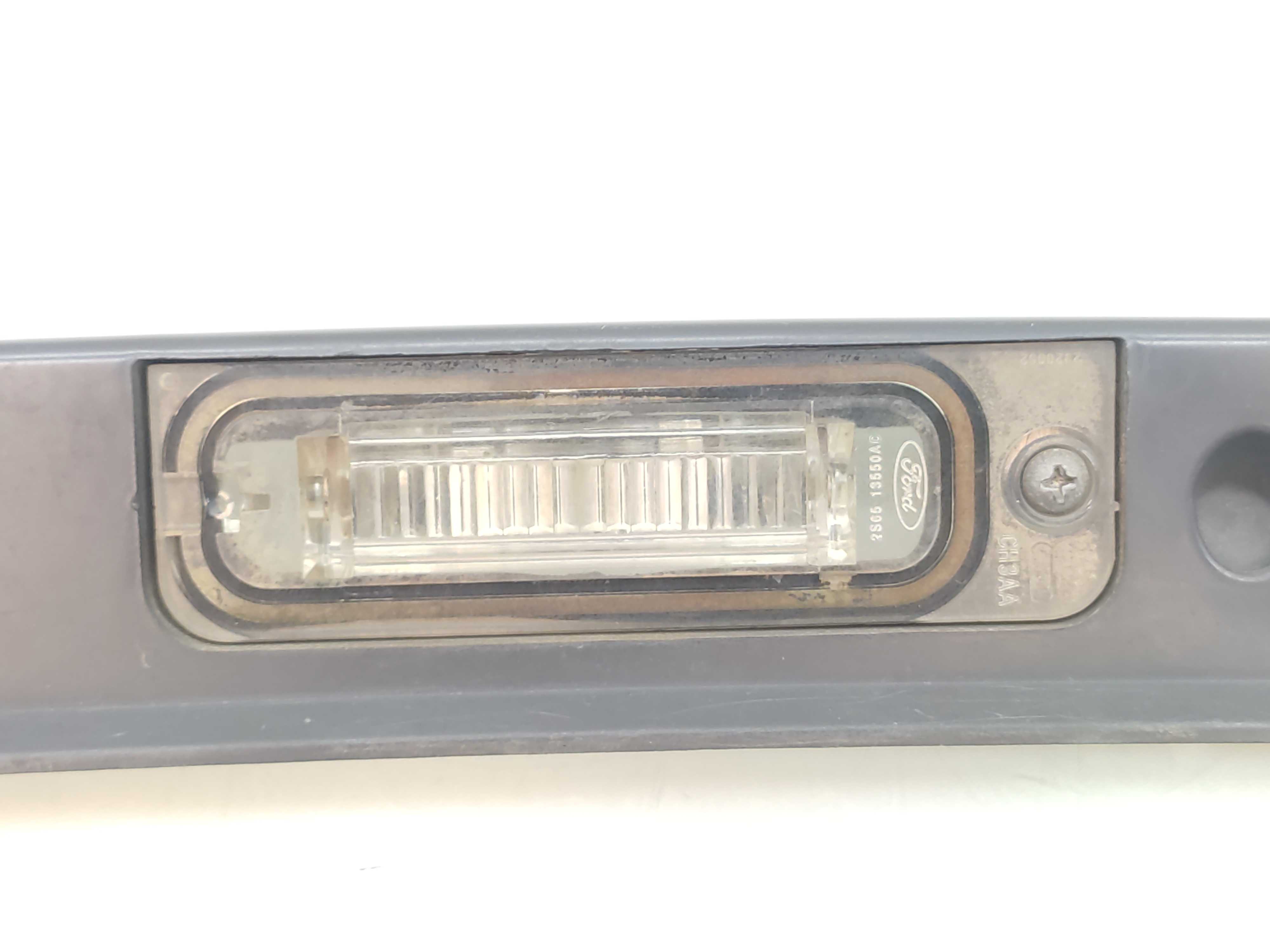 Acabamento Friso Régua Tampa Traseira Ford Fiesta Hatch 2011 Cinza-escuro 5