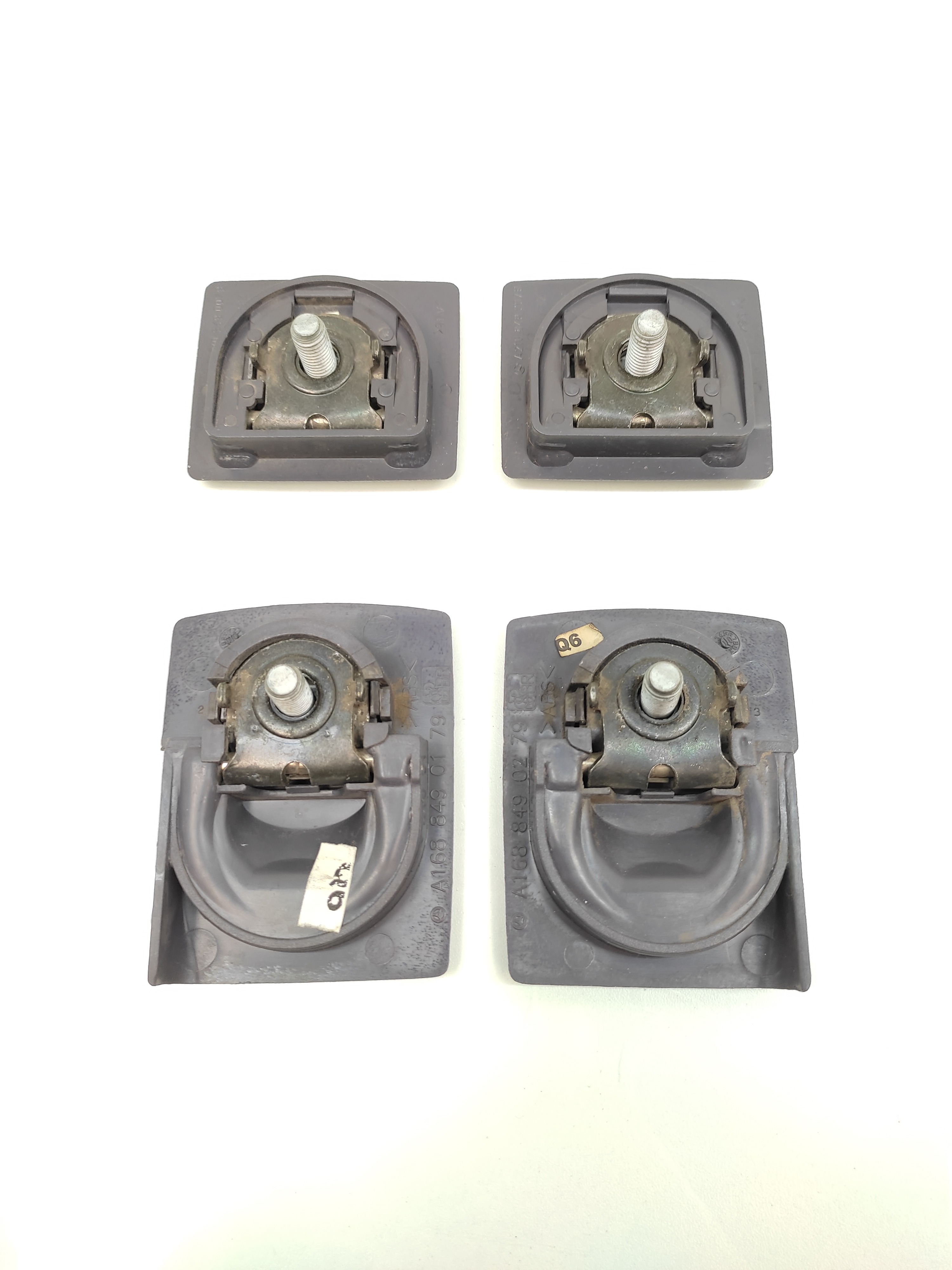 Kit Presilha Gancho Porta Malas Mb Classe A 2000 2001 2002 2