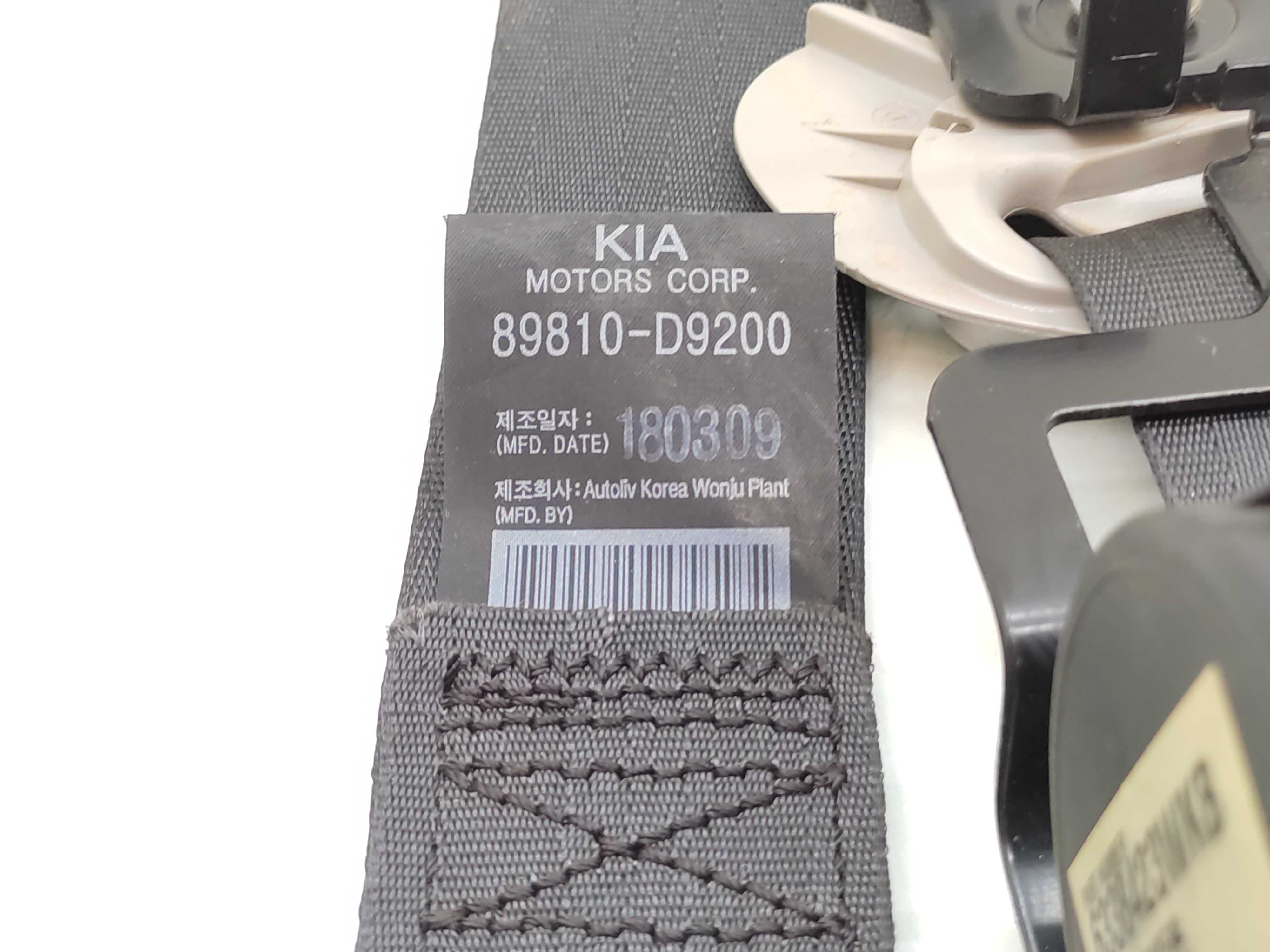 Cinto Segurança Traseiro Esquerdo Kia Sportage Lx2 2018 2019 4