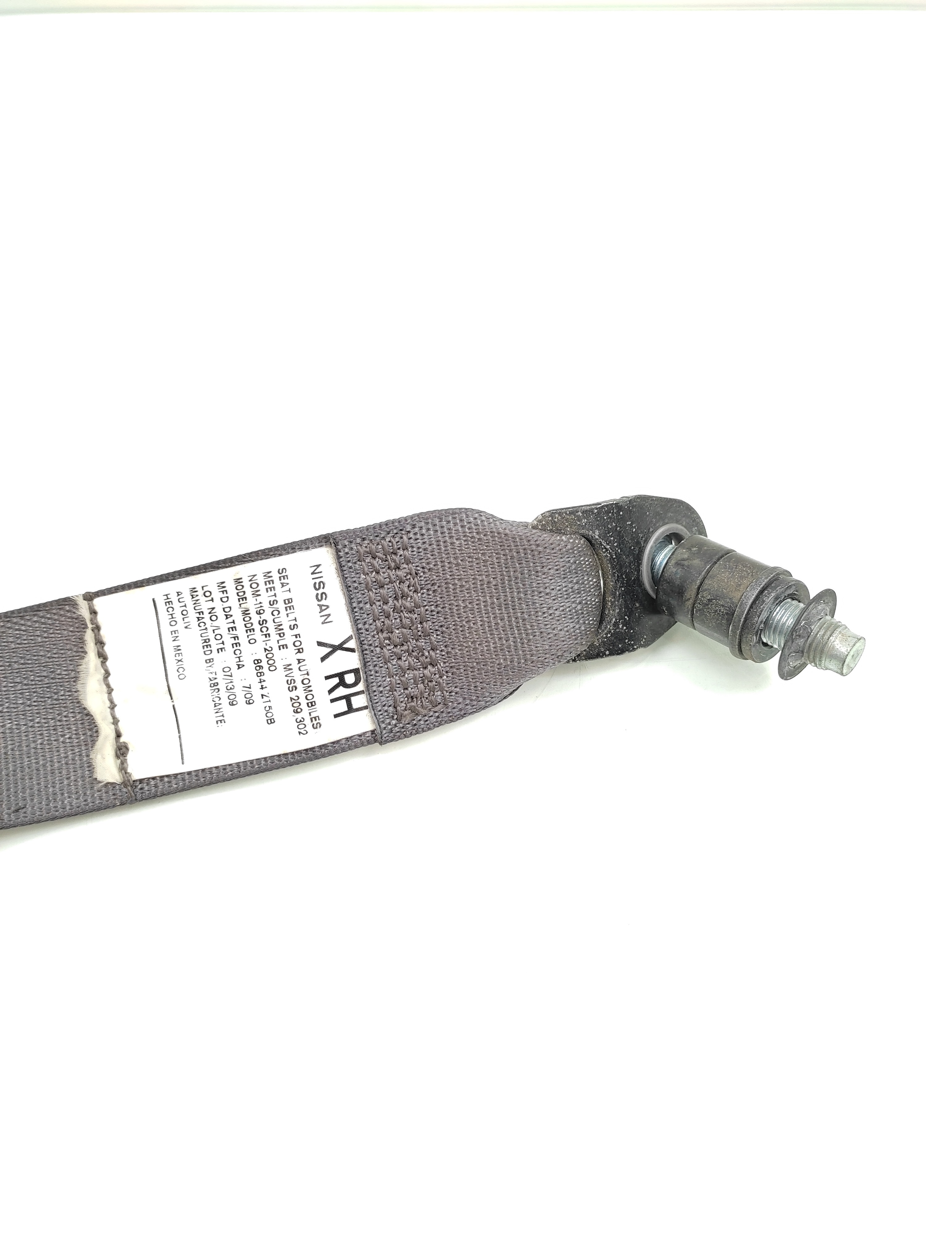 Cinto Segurança Dianteiro Direito Nissan Sentra 2010 4