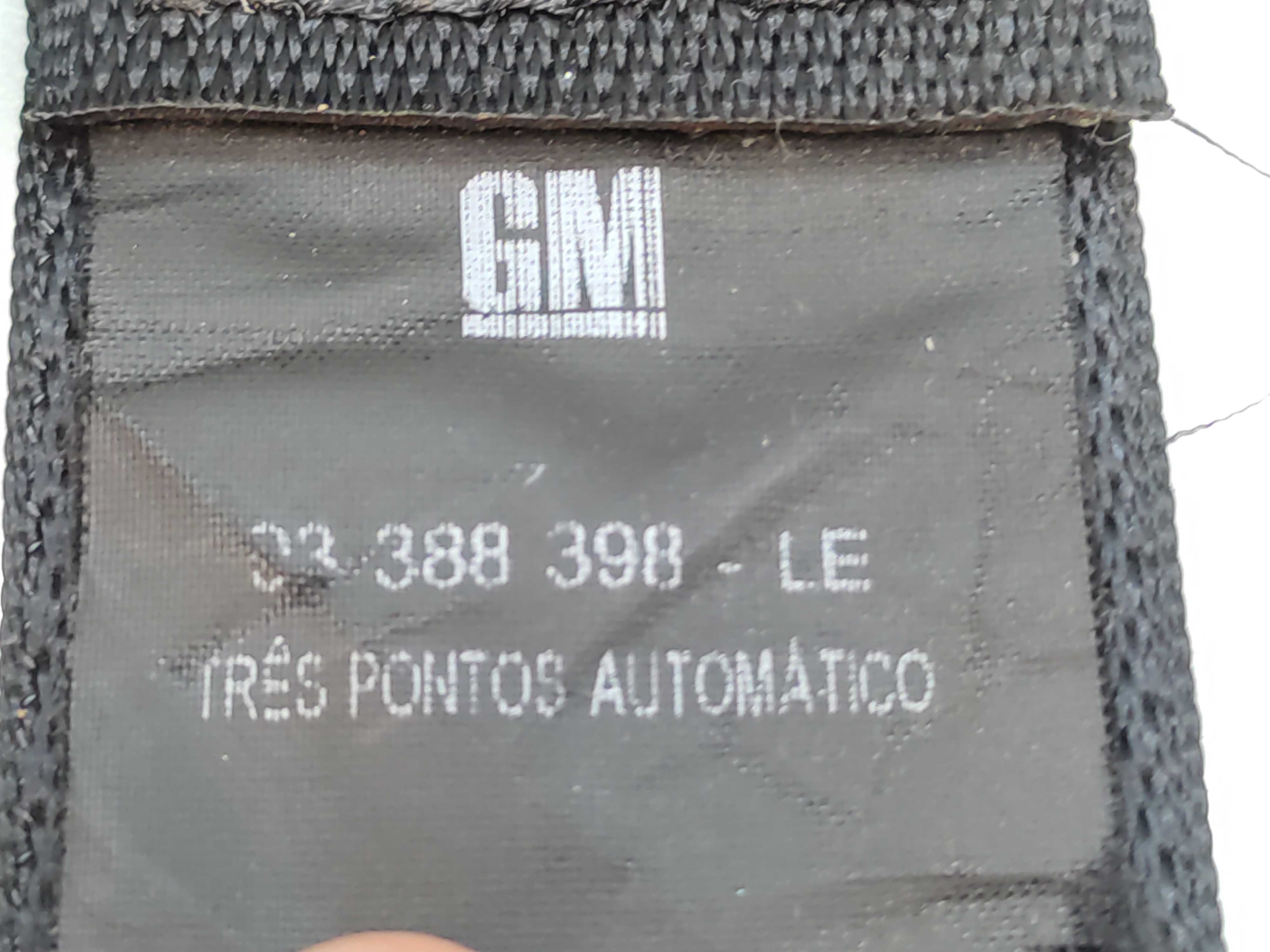 Cinto Segurança Traseiro Esquerdo Gm Classic 2010 2011 2012 3