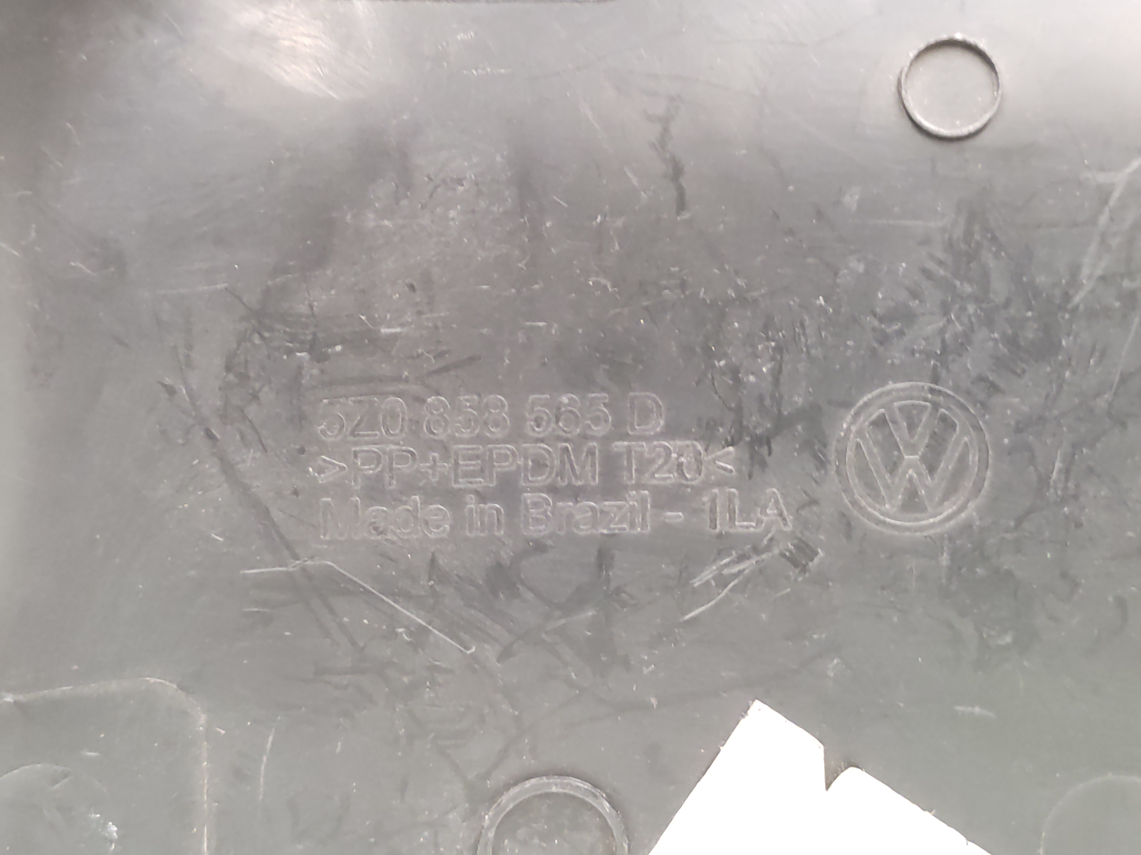 Acabamento Superior Coluna Direção Vw Fox 2003 Á 2012 3