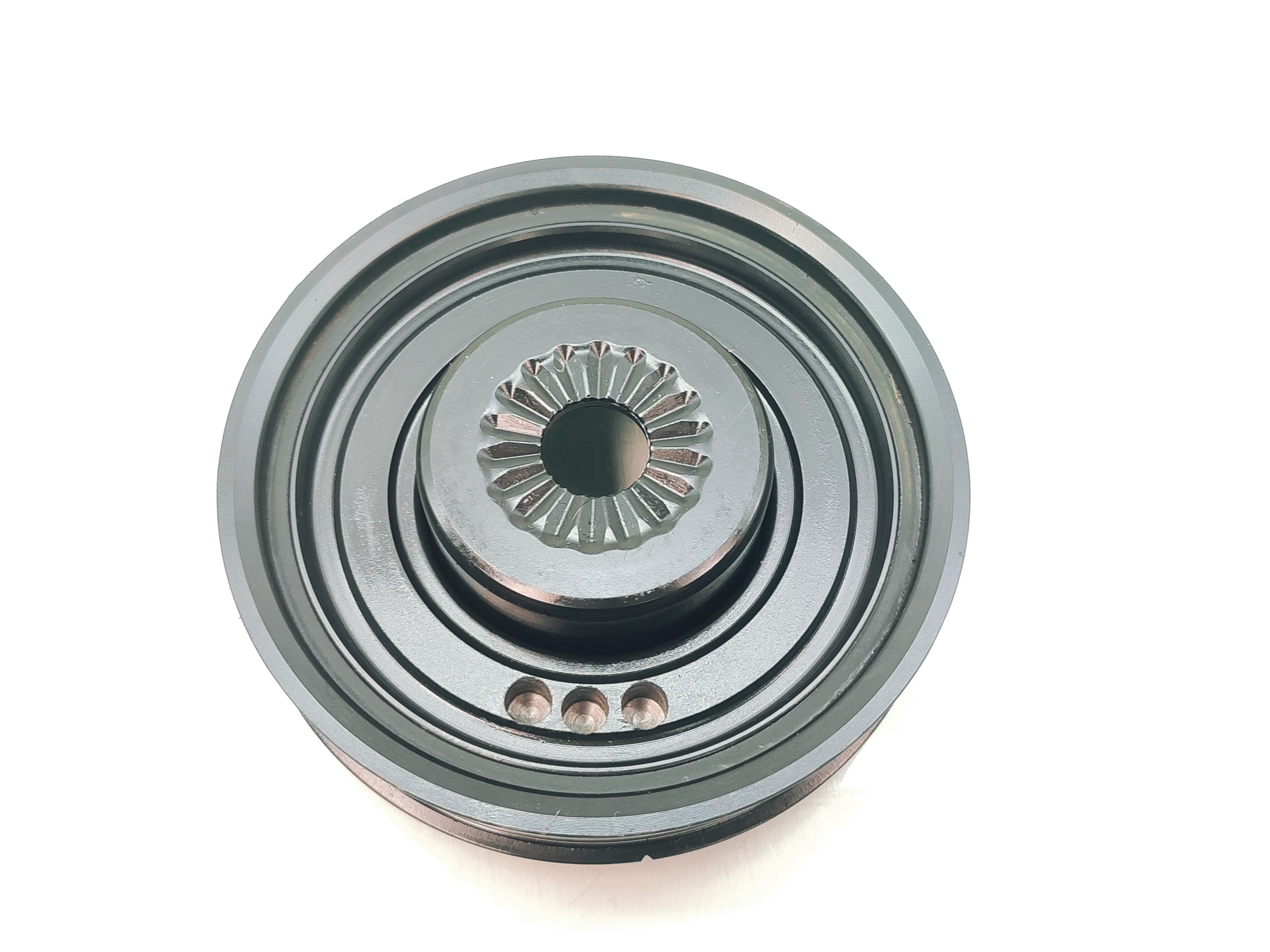 Polia Virabrequim Vw Tcross Nivus Polo Fox Up Tsi 04c105243t 1