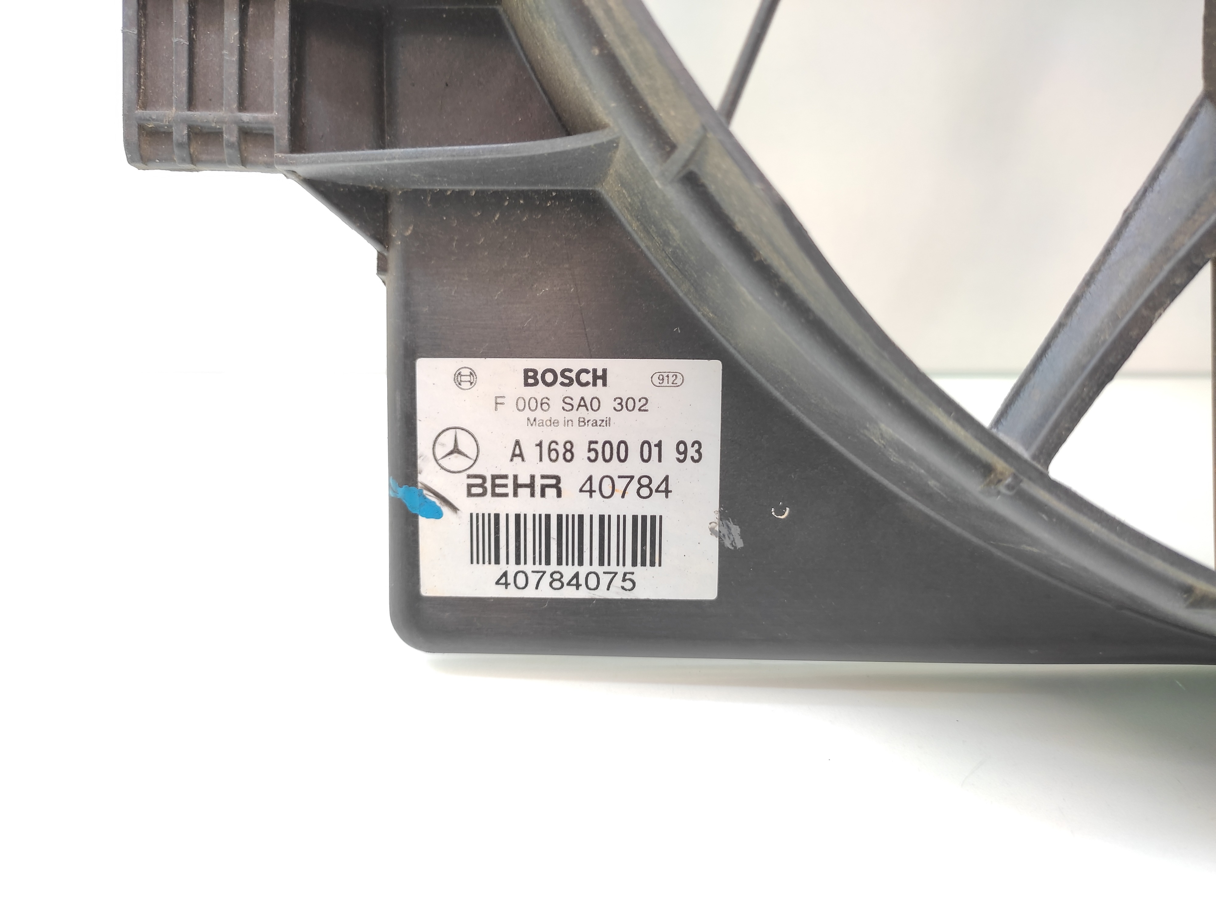 Defletor Ventoinha Mb Classe A 160 2005 2004 2003 Manual 3