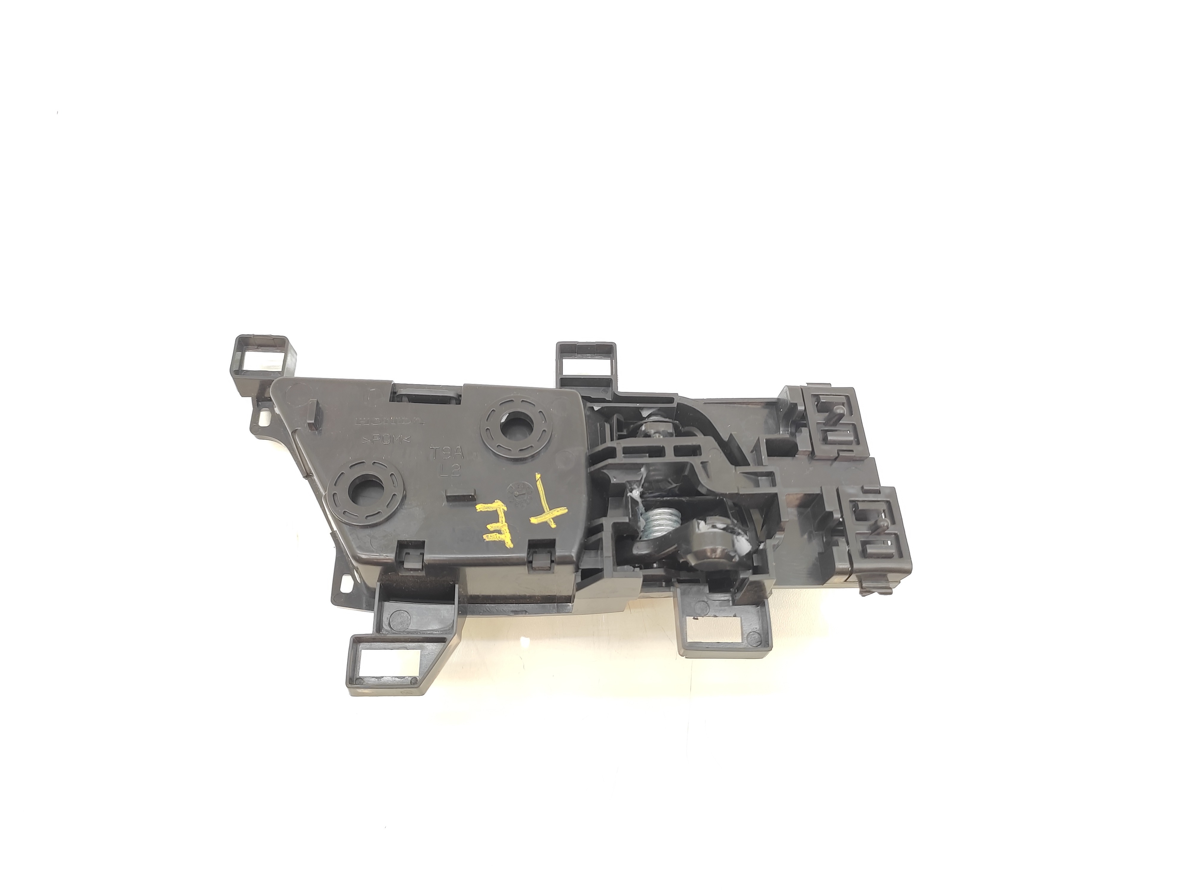 Maçaneta Interna Porta Traseira Esquerda Honda City 2015 Preto Traseira 3