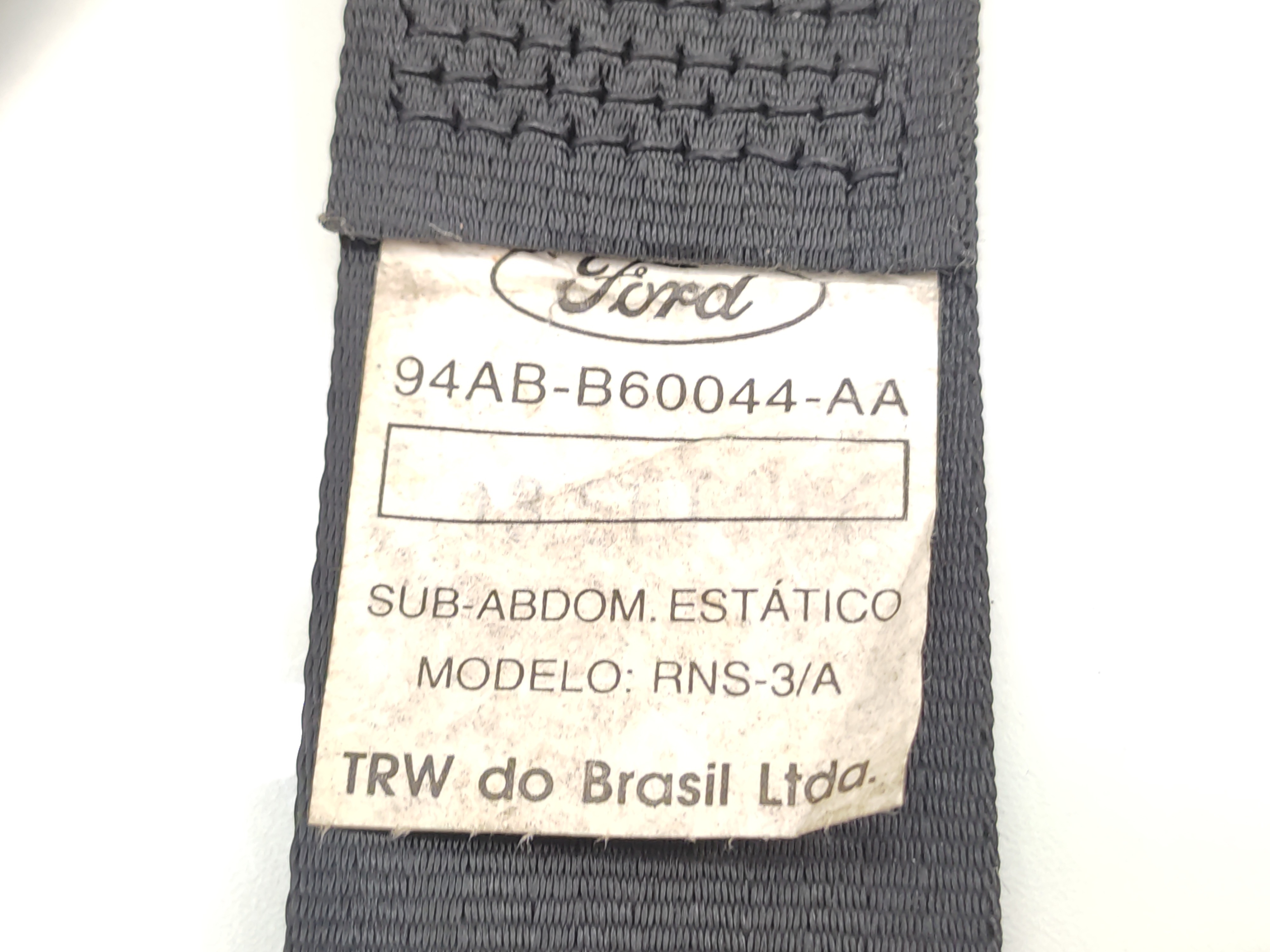 Cinto Segurança Traseiro Central Ford Escort Zetec 1998 5