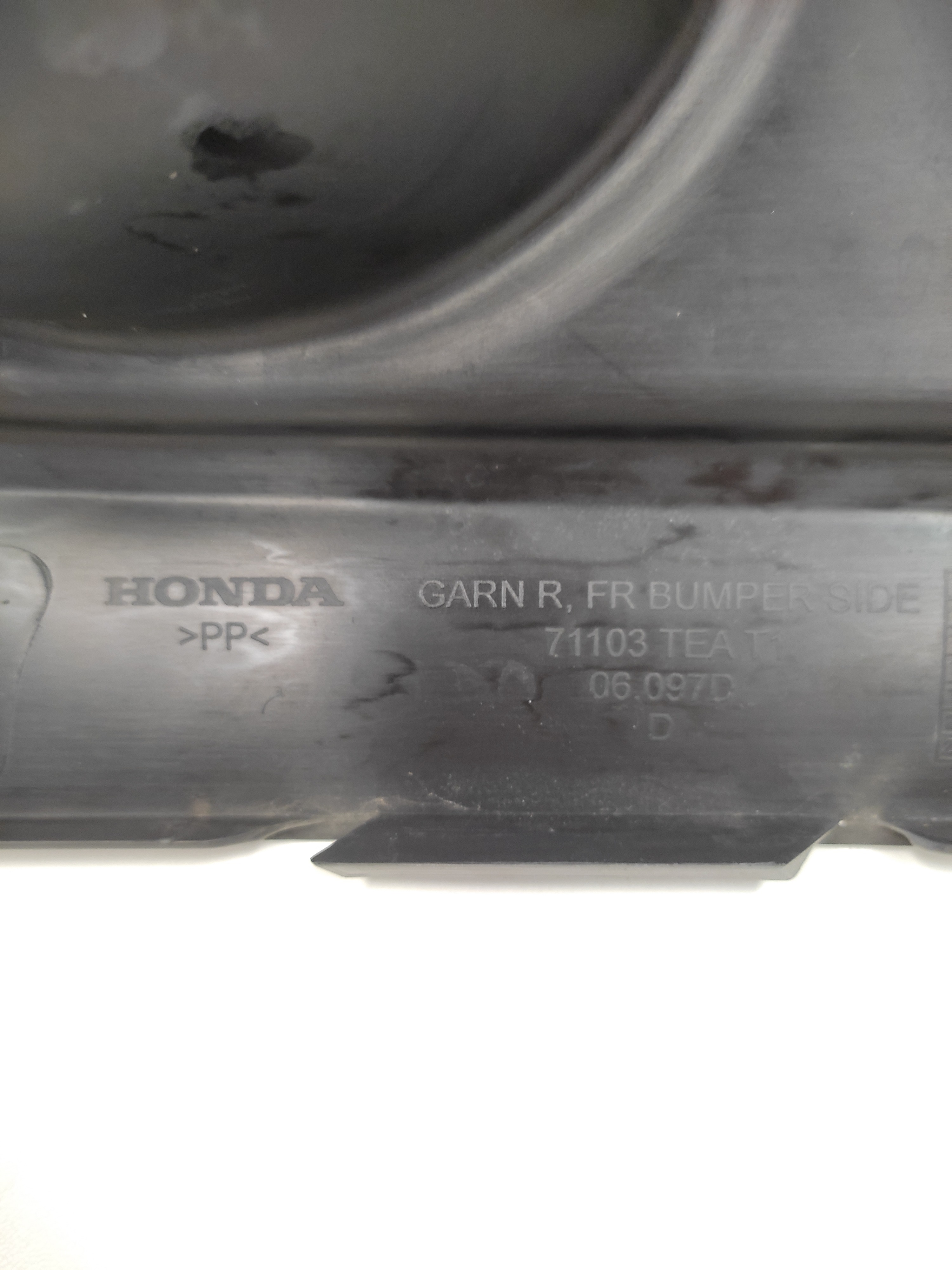 Acabamento Grade Farol Milha Direito Honda Civic G10 2019 5