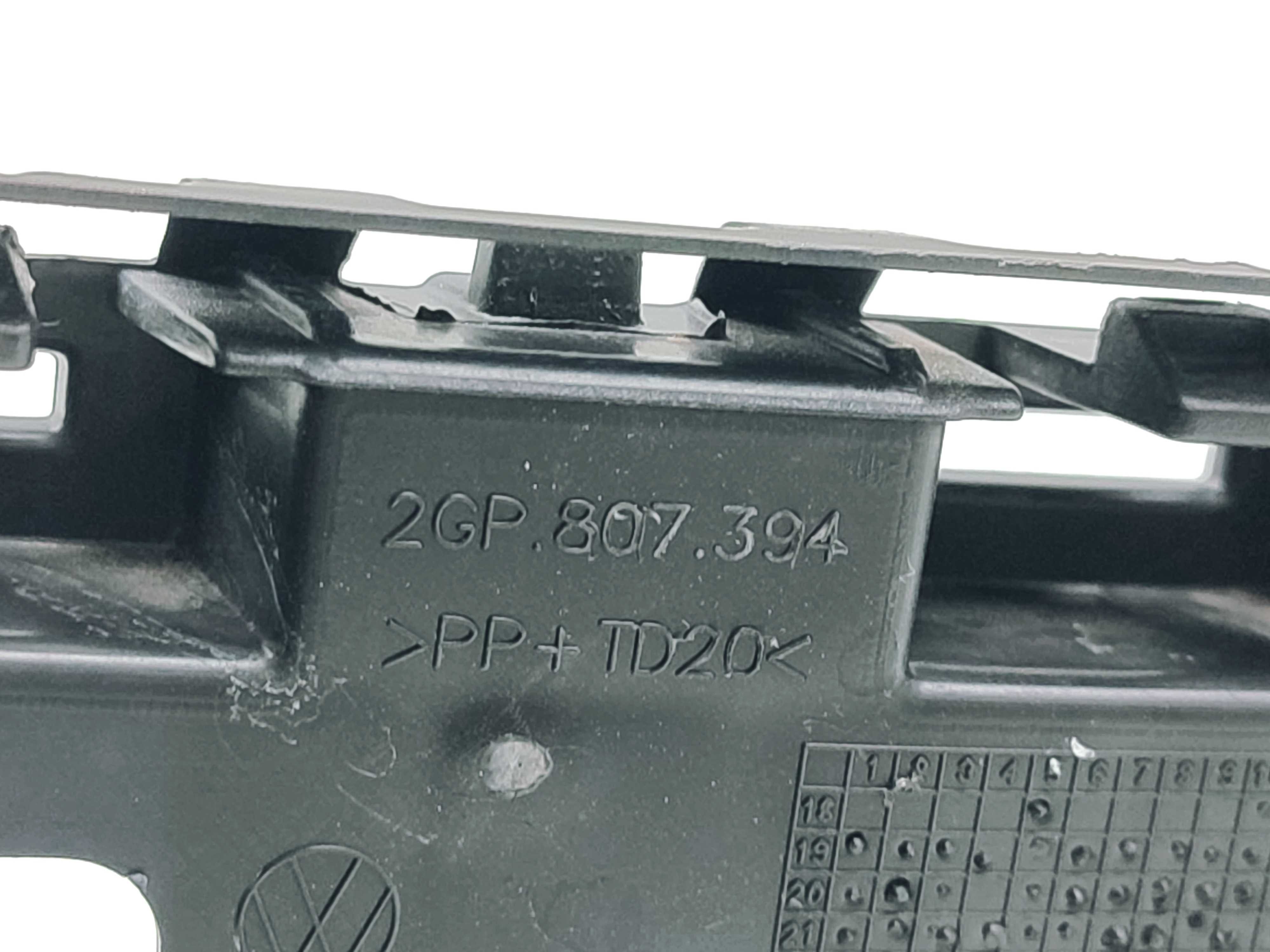 Guia Lateral Direito Parachoque Traseiro Vw Tcross 19/23 3