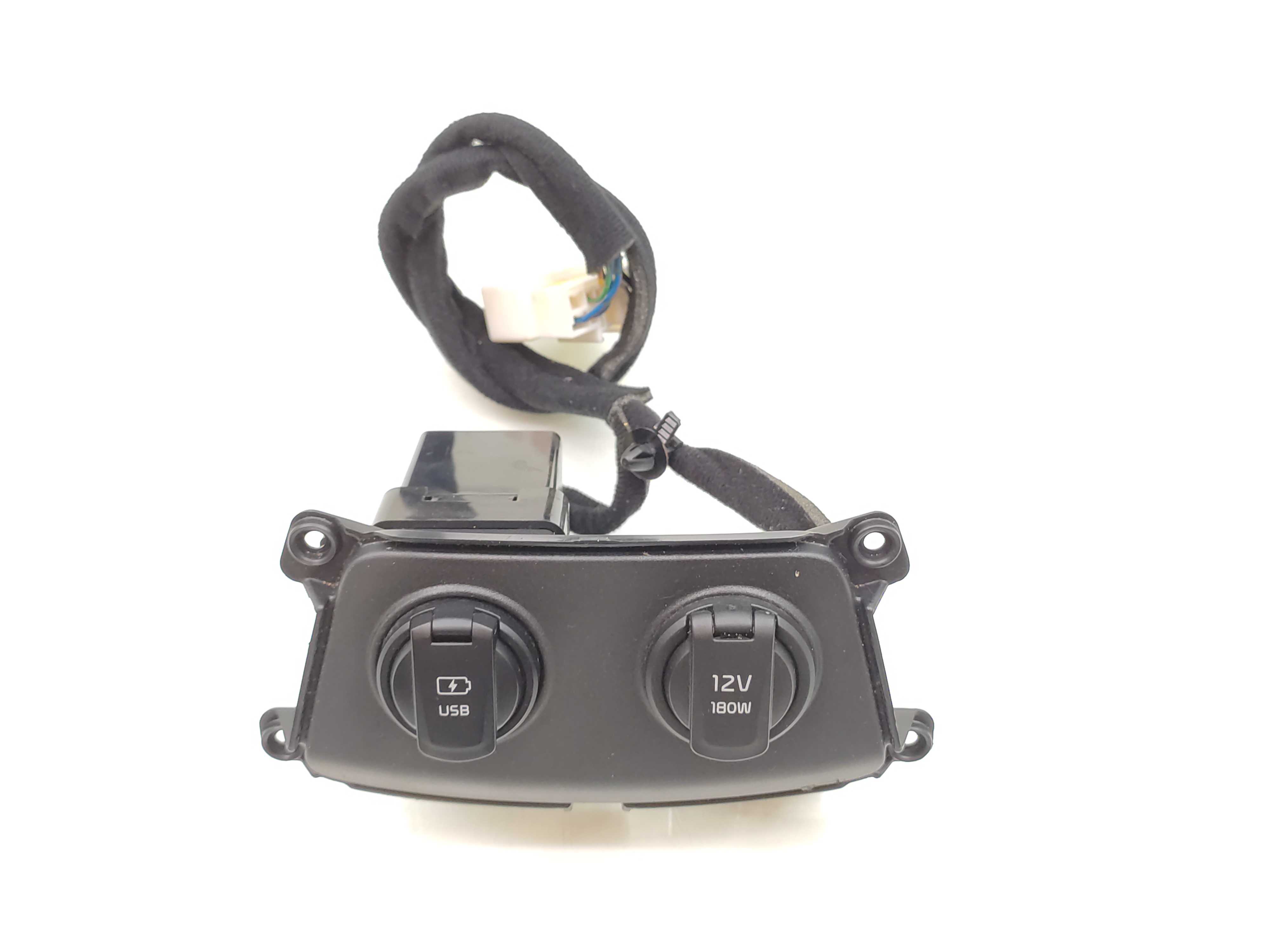 Entrada Usb Tomada 12v Traseiro Console Kia Sportage 2018 19 1