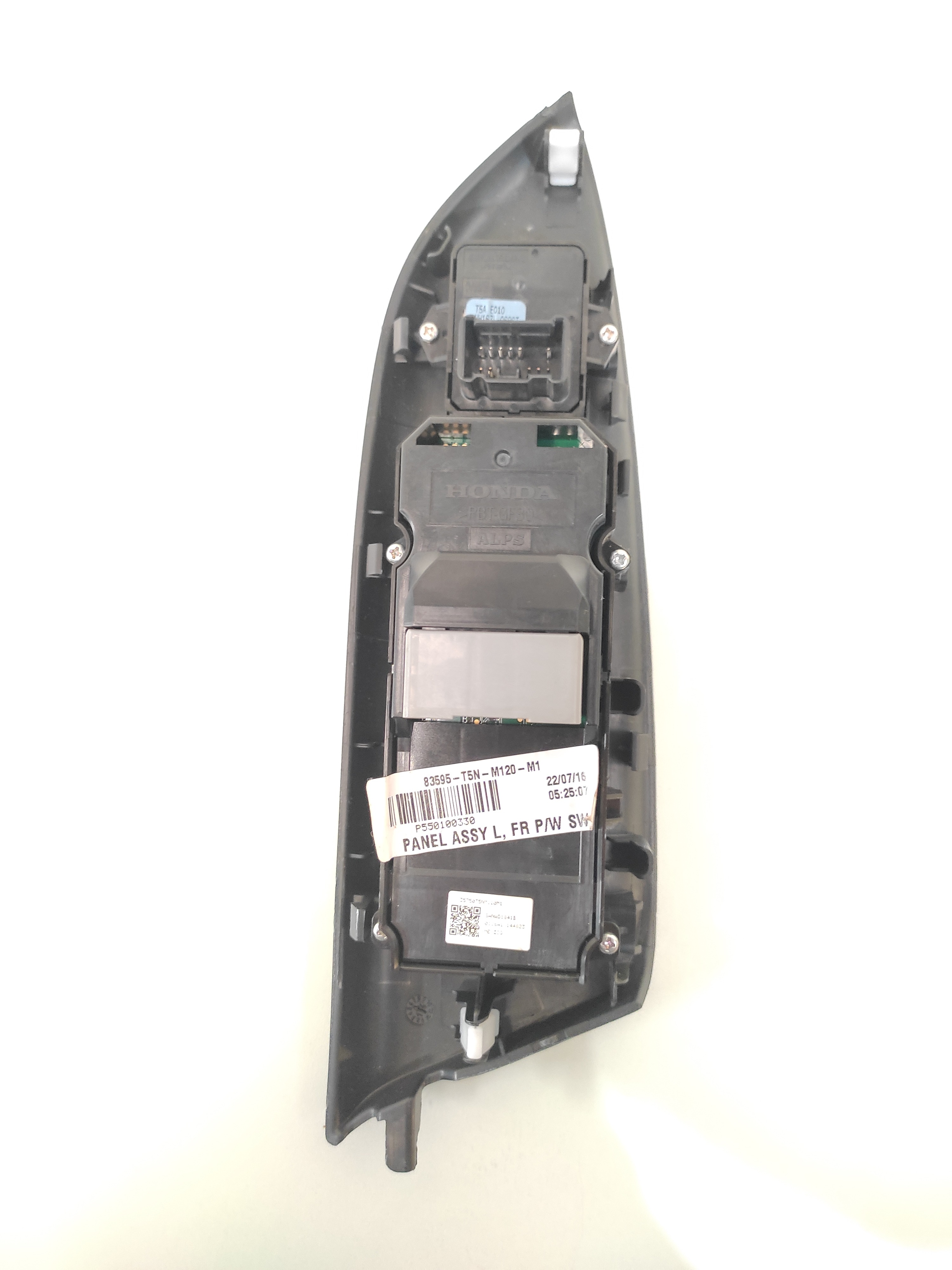 Comando Botão Vidro Elétr Dianteiro Esquerdo Honda Fit 2016 2