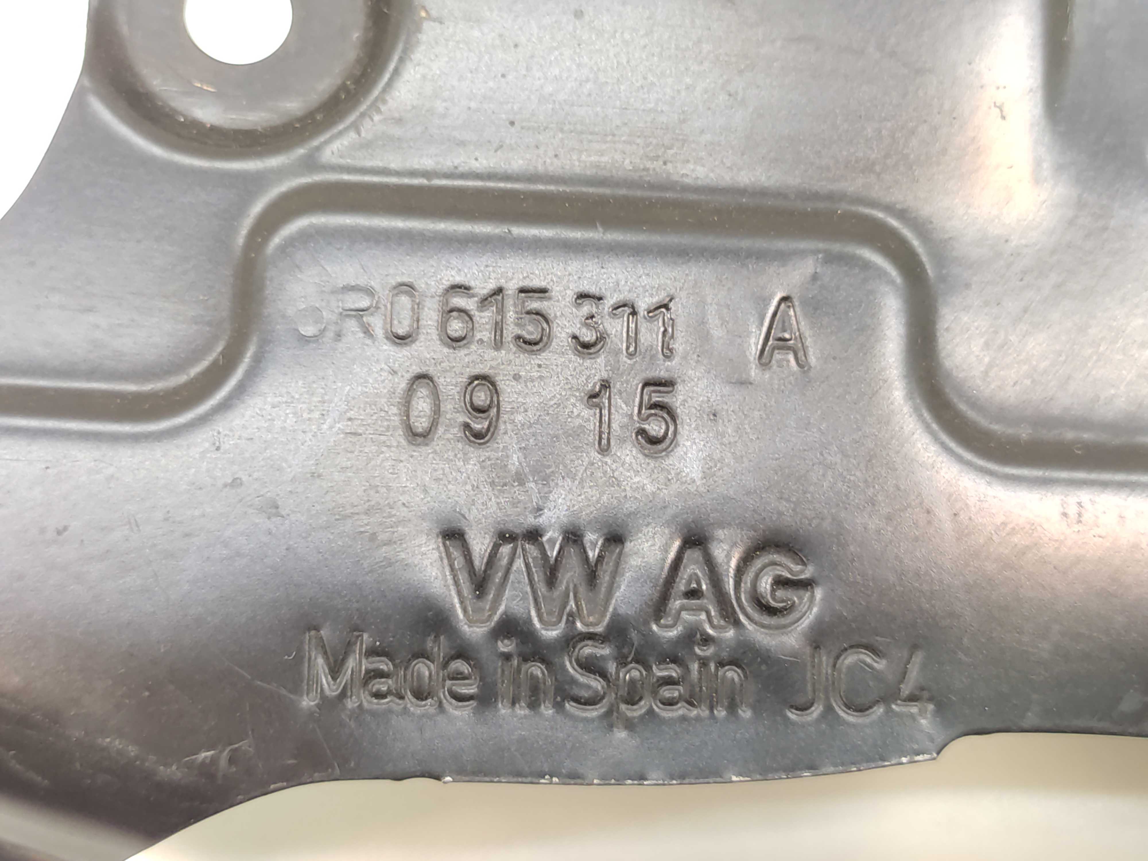 Espelho Protetor Disco Dianteiro Esquerdo Vw Crossfox 2016 5