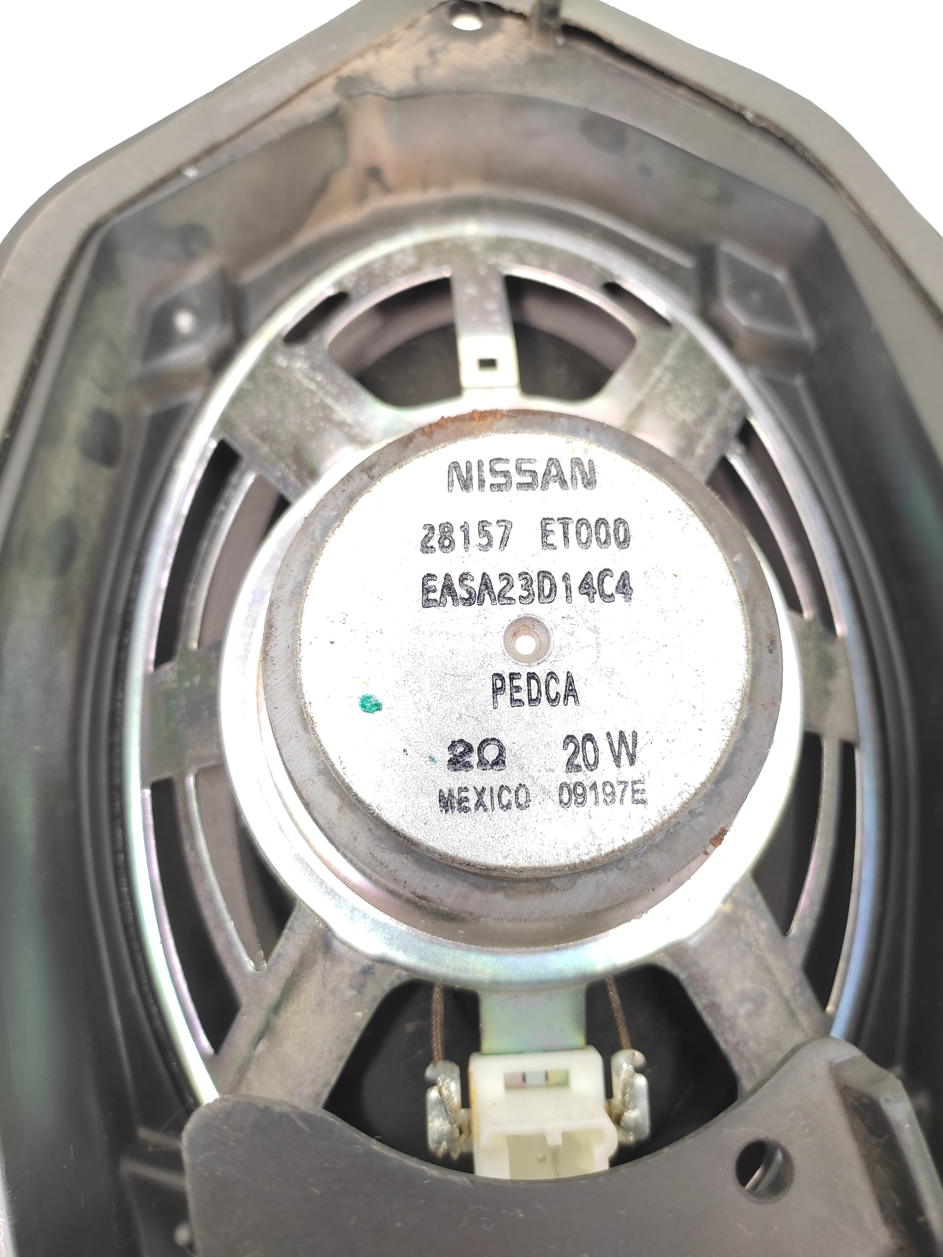 Alto Falante Porta Dianteira Esquerda Nissan Sentra 2010 Preto 3