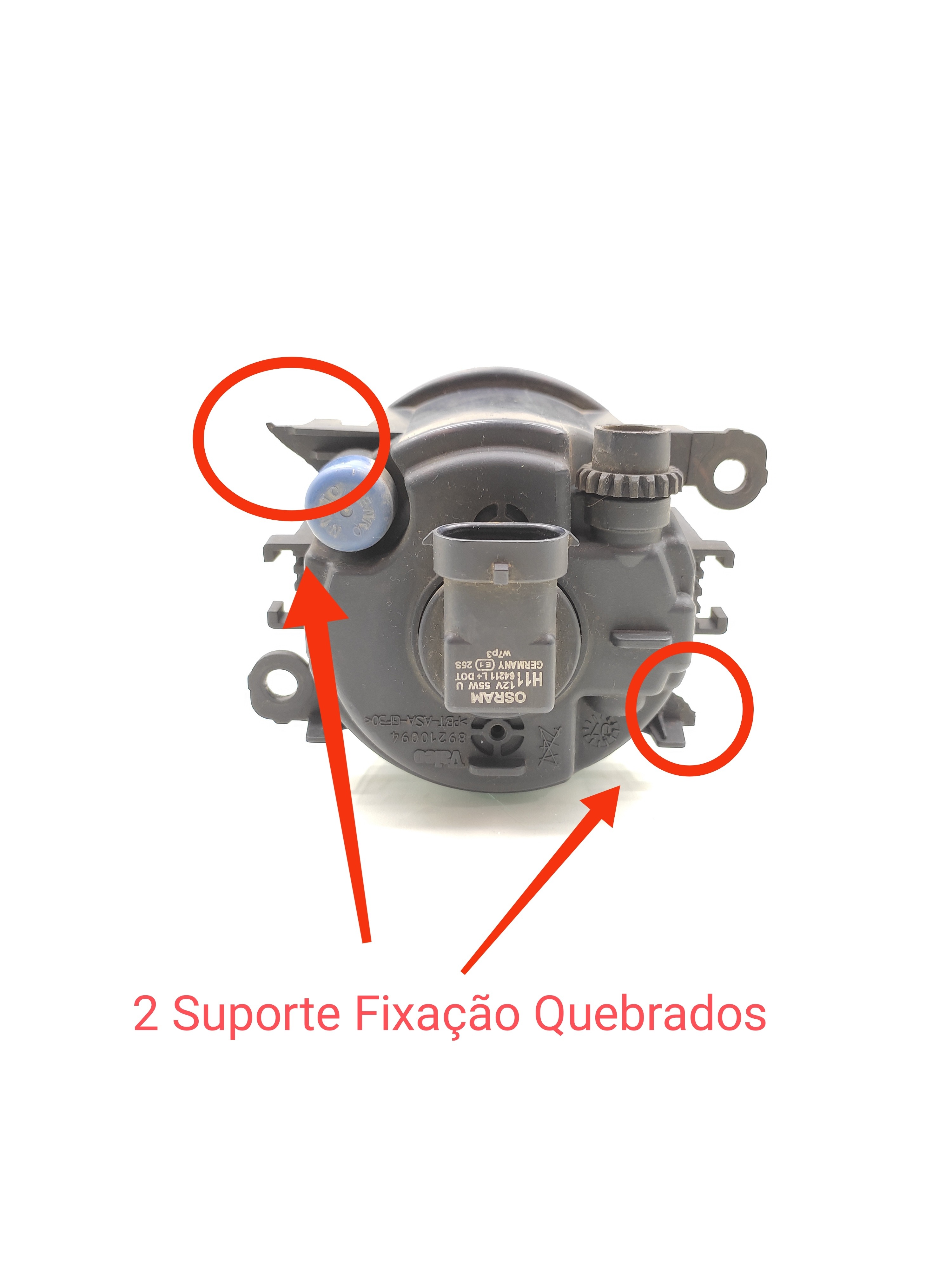 Farol Milha Esquerdo Chevrolet Omega Cd 3.6 2008 2009 2