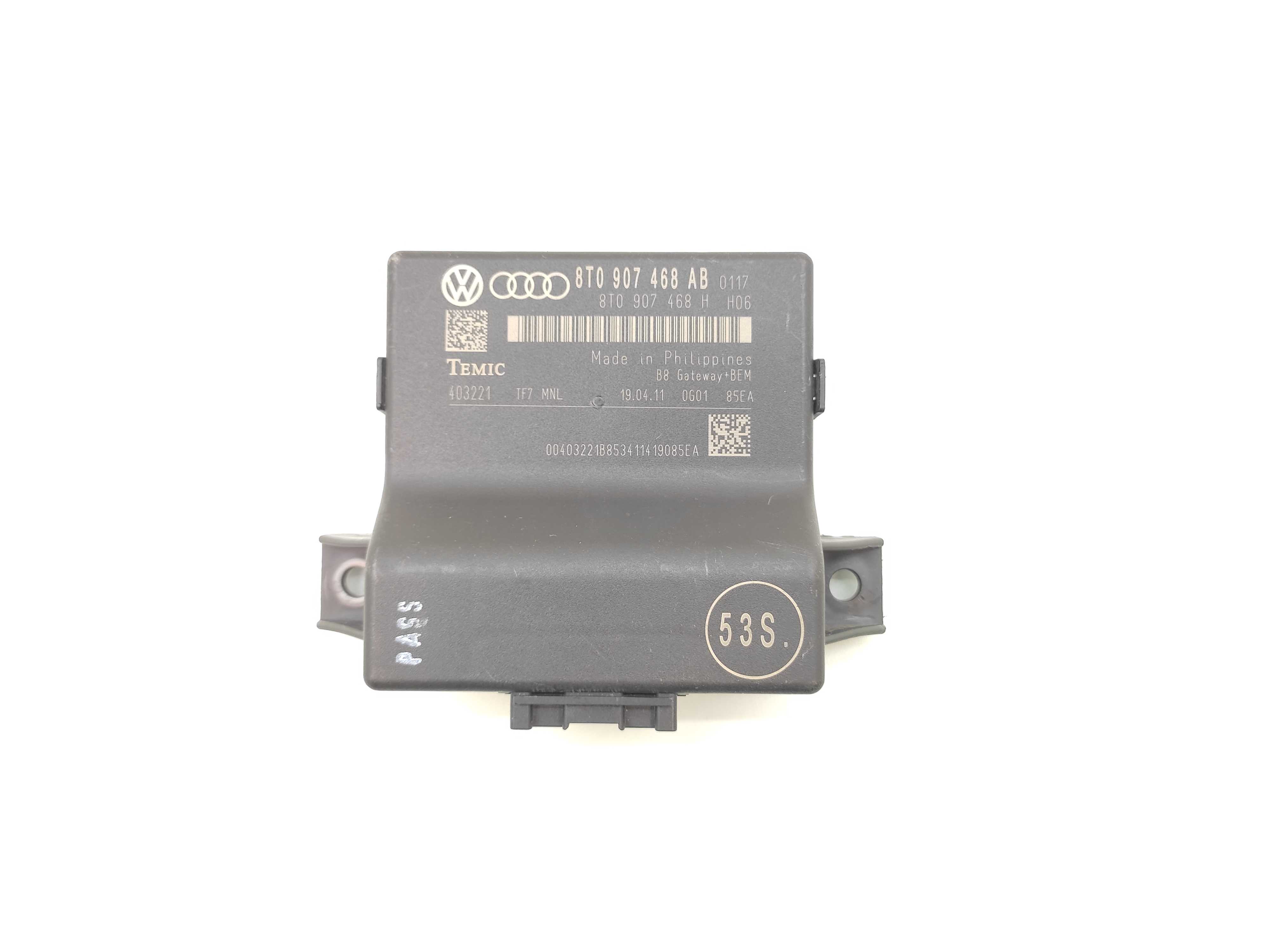 Módulo Conforto Interface Audi A4 2.0 2011 8t0907468ab 1