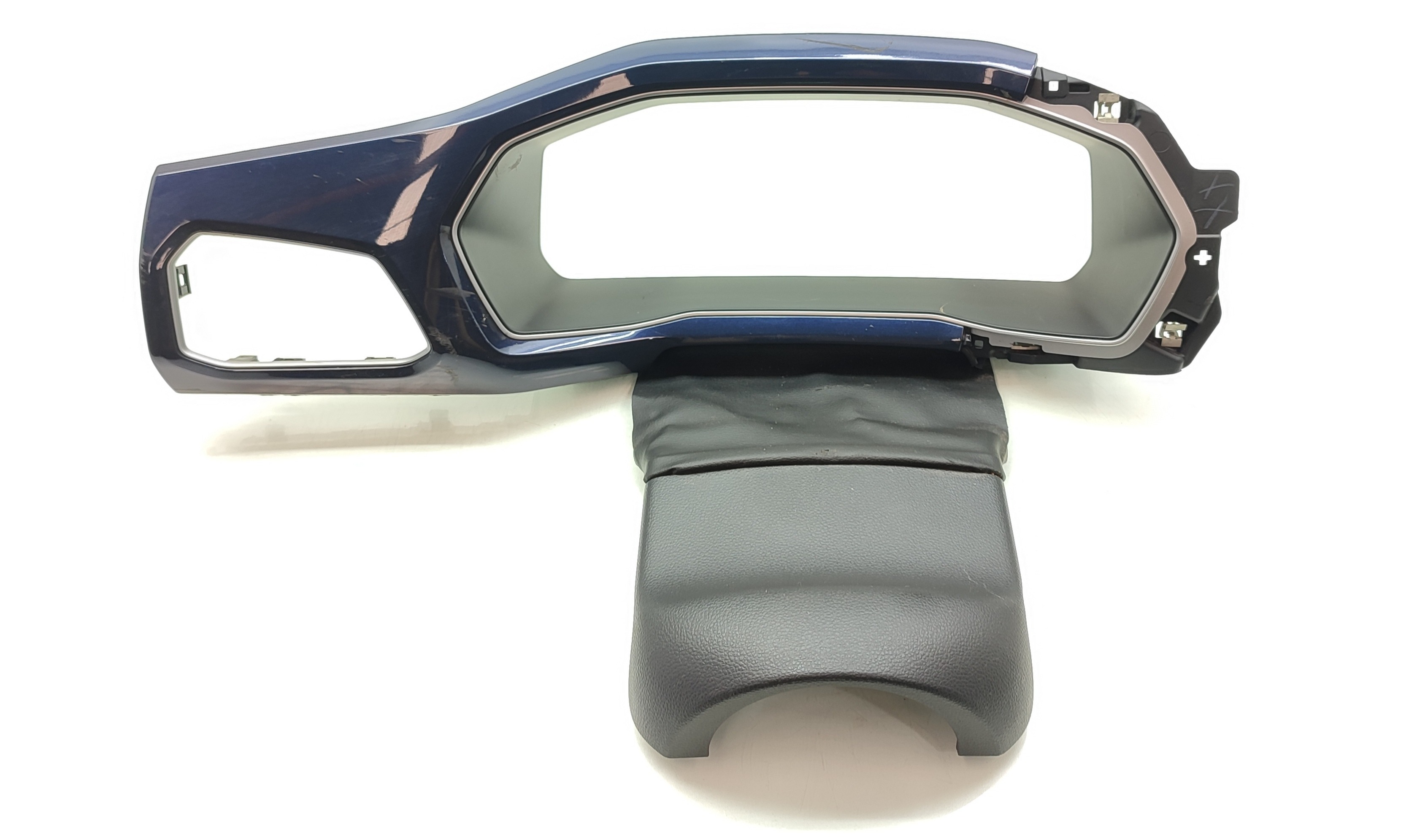 Moldura Painel Instrumentos Vw Tcross 2021 2022 Azul Escuro 1