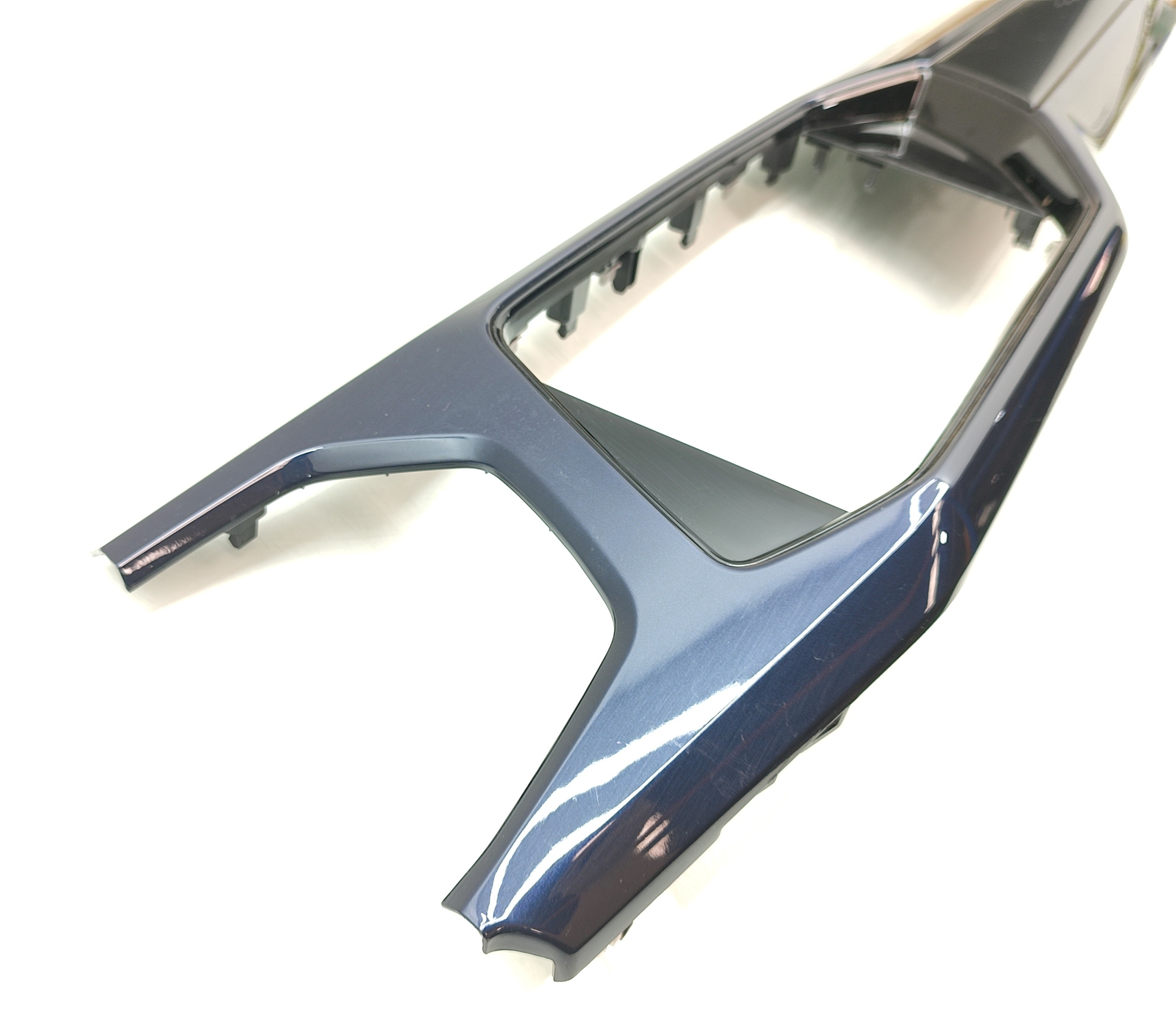 Moldura Aplique Capa Painel Vw Tcross 2021 2022 Azul Escuro Azul 2