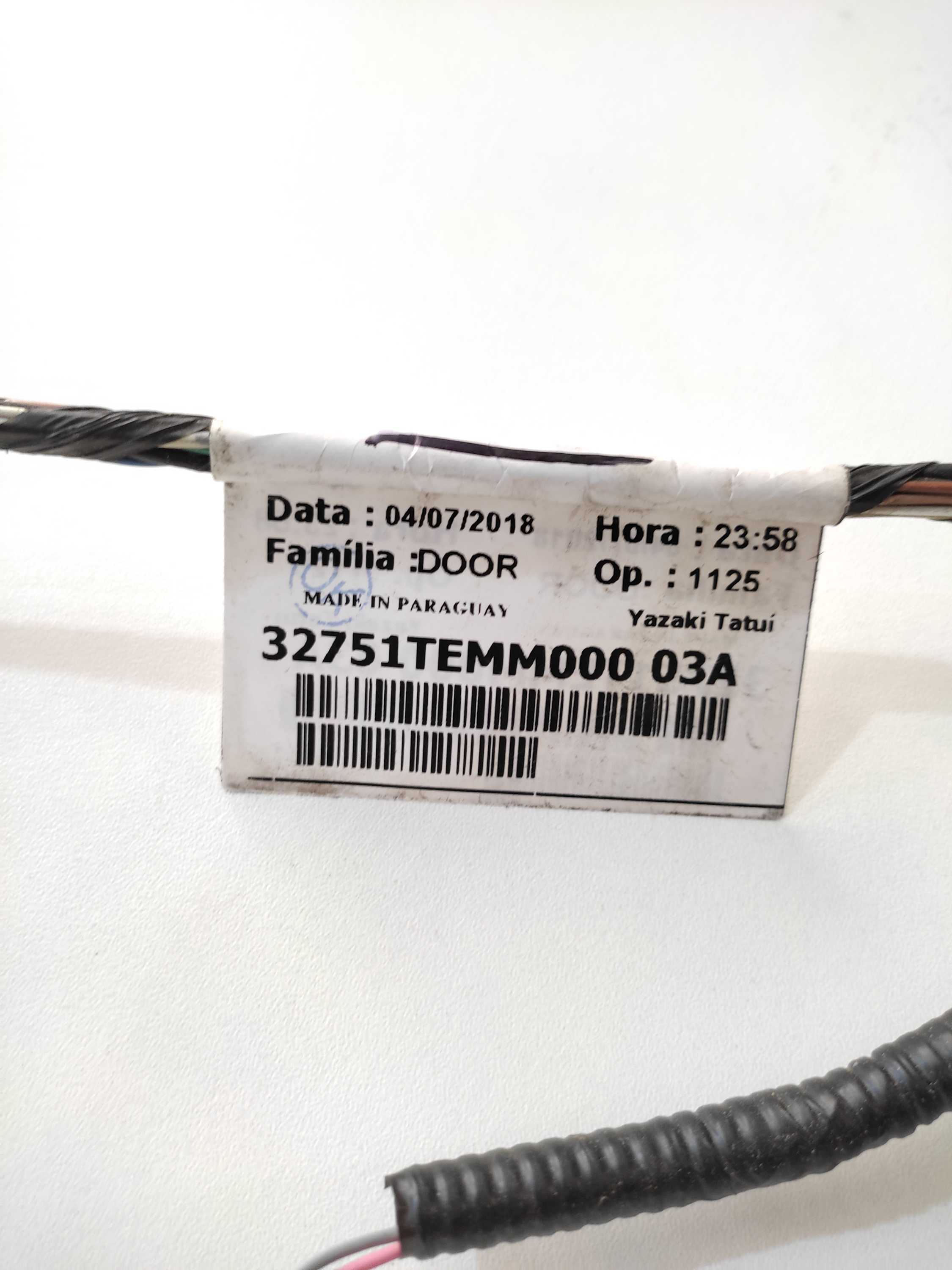 Chicote Elétrico Porta Dianteira Esquerda Honda Civic 2019 5