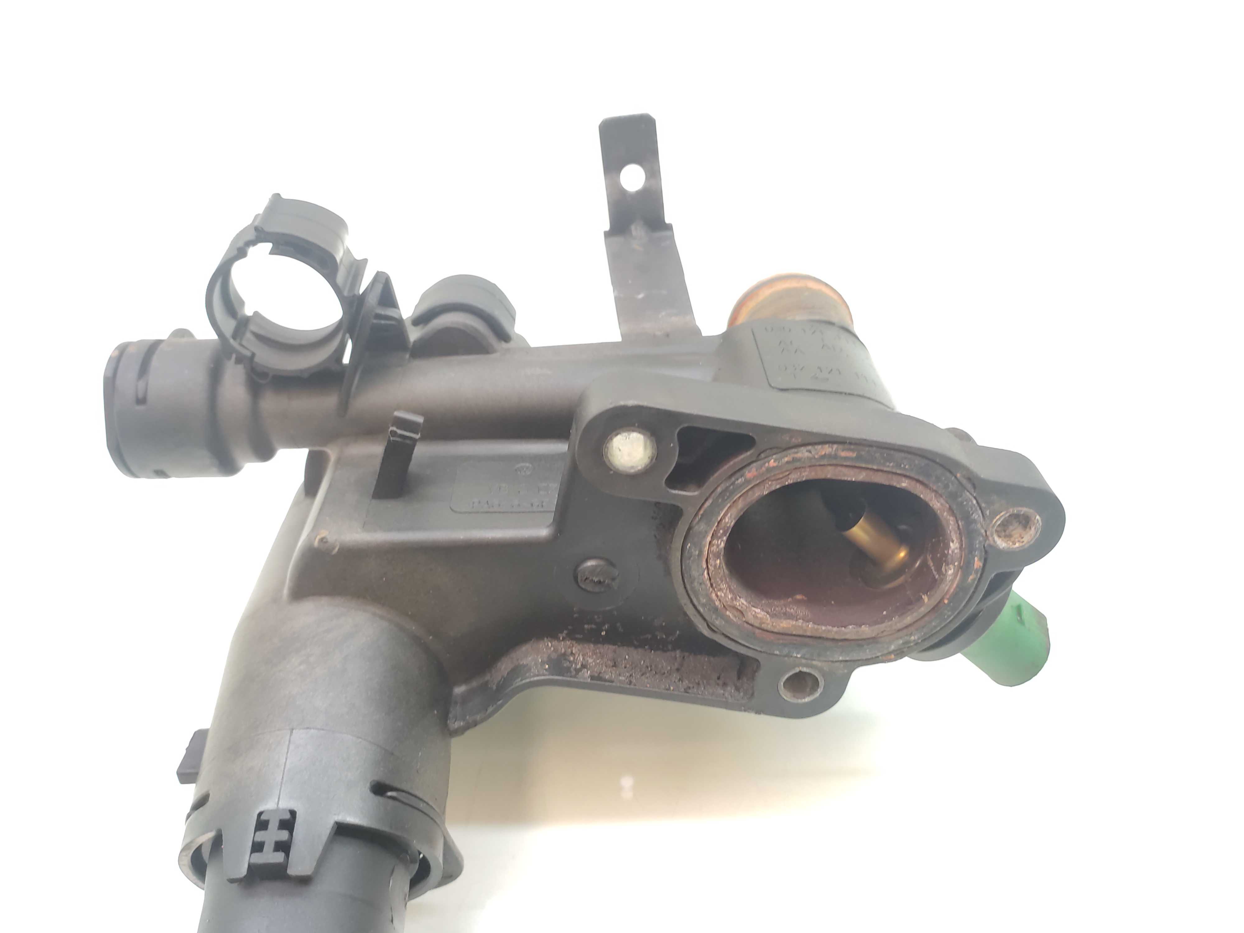Carcaça Válvula Termostática Vw Gol G4 1.0 8v 2004 Á 2010 4