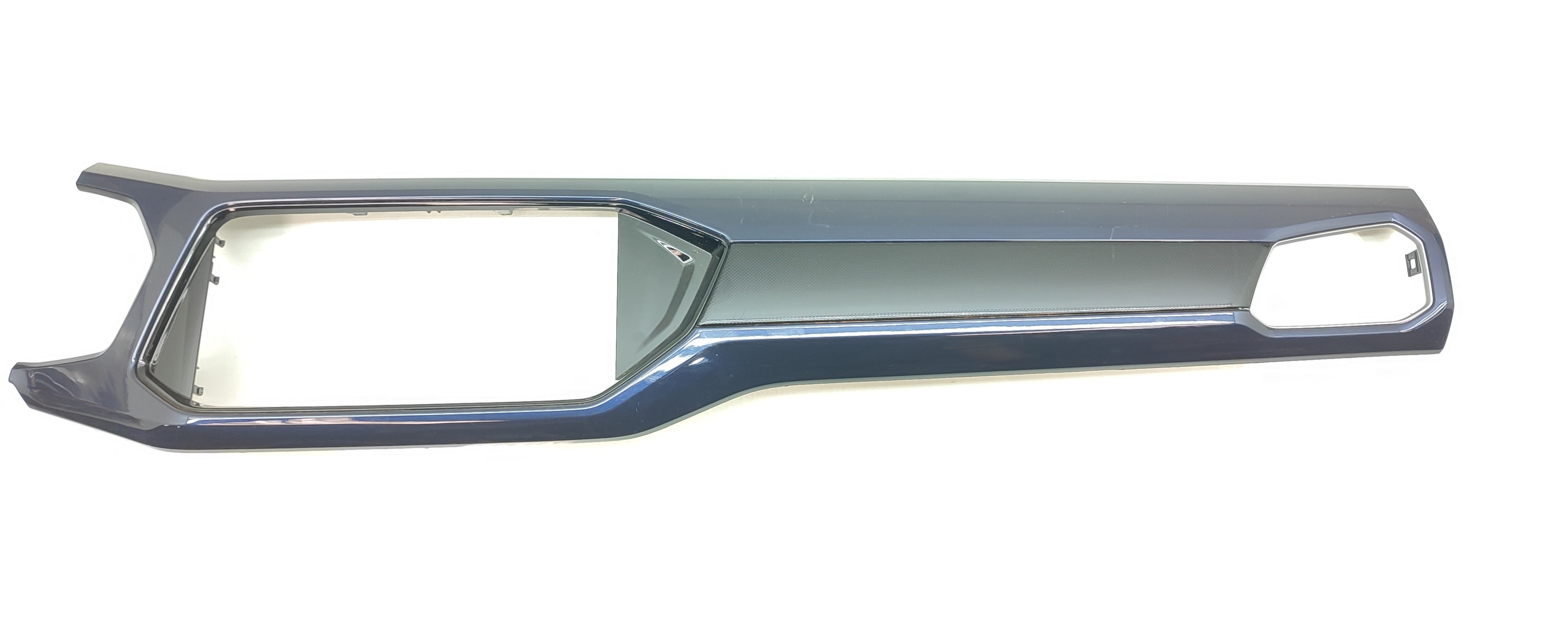Moldura Aplique Capa Painel Vw Tcross 2021 2022 Azul Escuro Azul 1