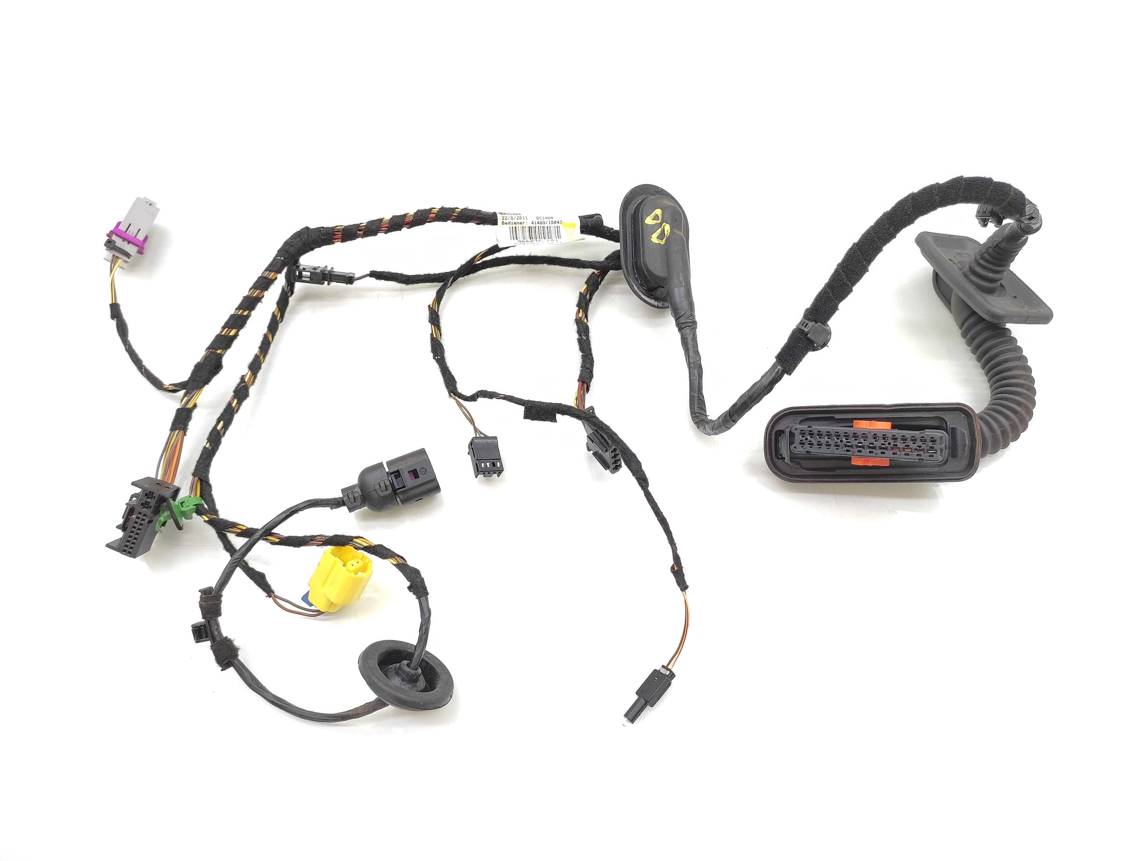 Chicote Porta Dianteira Direita Vw Tiguan 2011 2012 2013 1