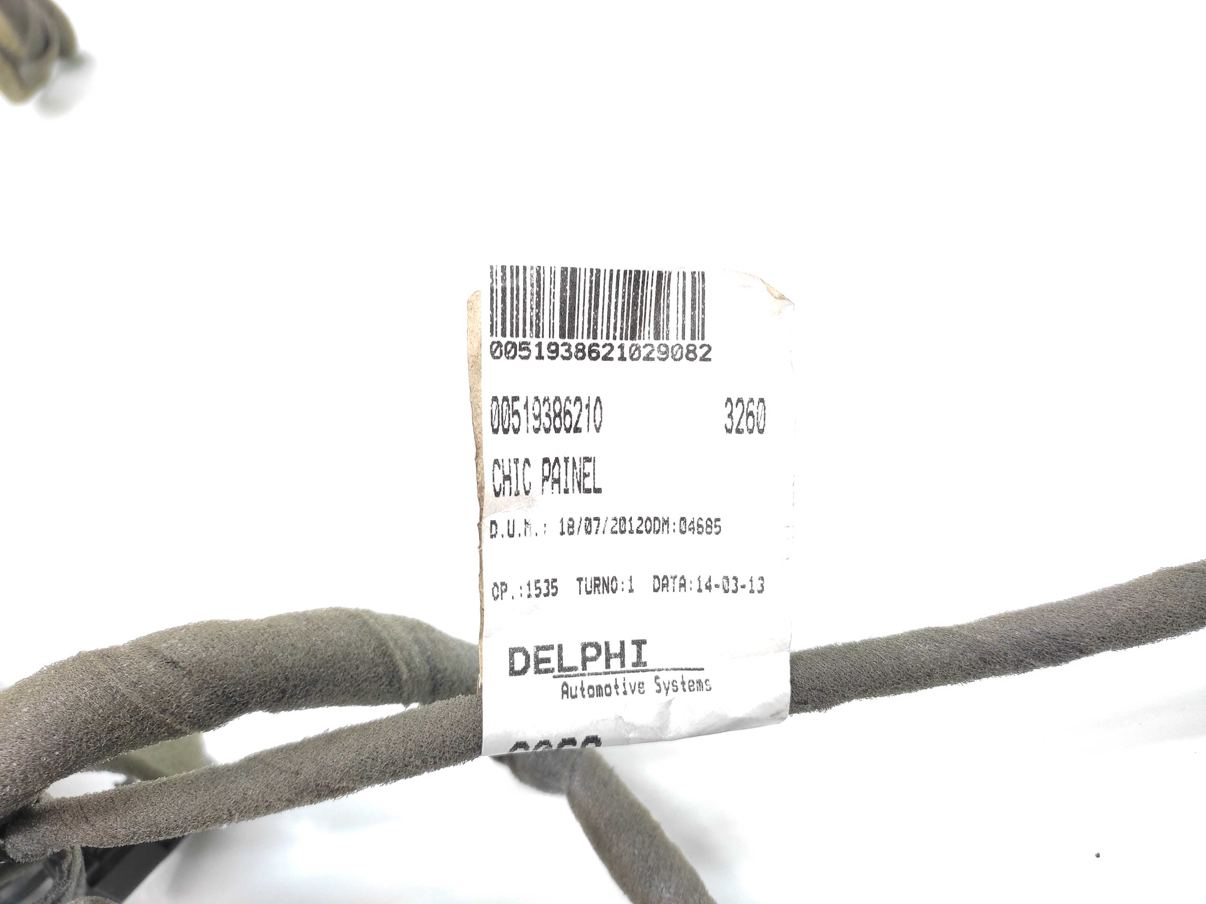 Chicote Interno Painel Fiat Novo Palio 1.0 Completo 2013 14 5