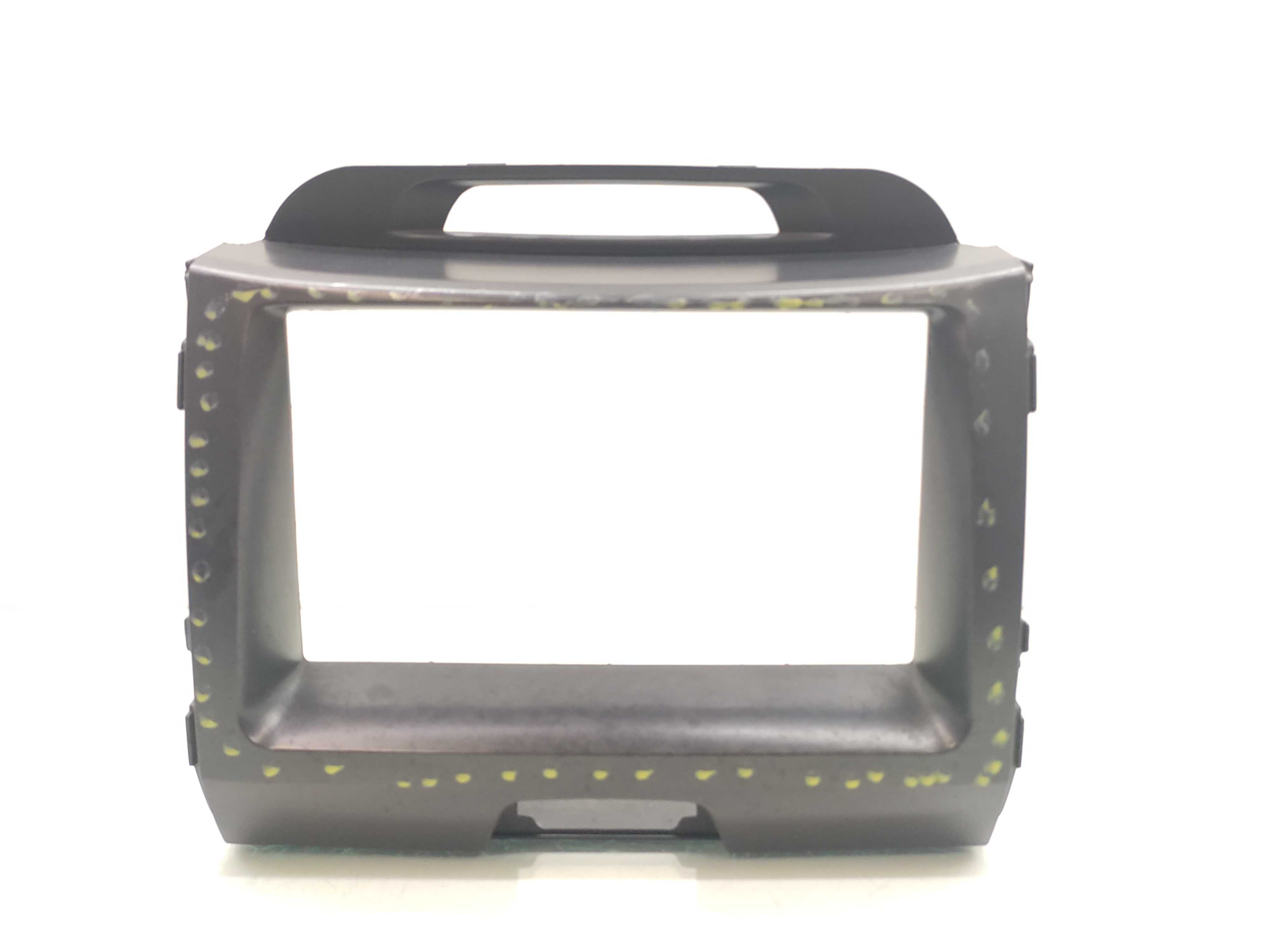 Acabamento Moldura Radio Painel Kia Sportage 2012 C/ Detalhe Preto 1