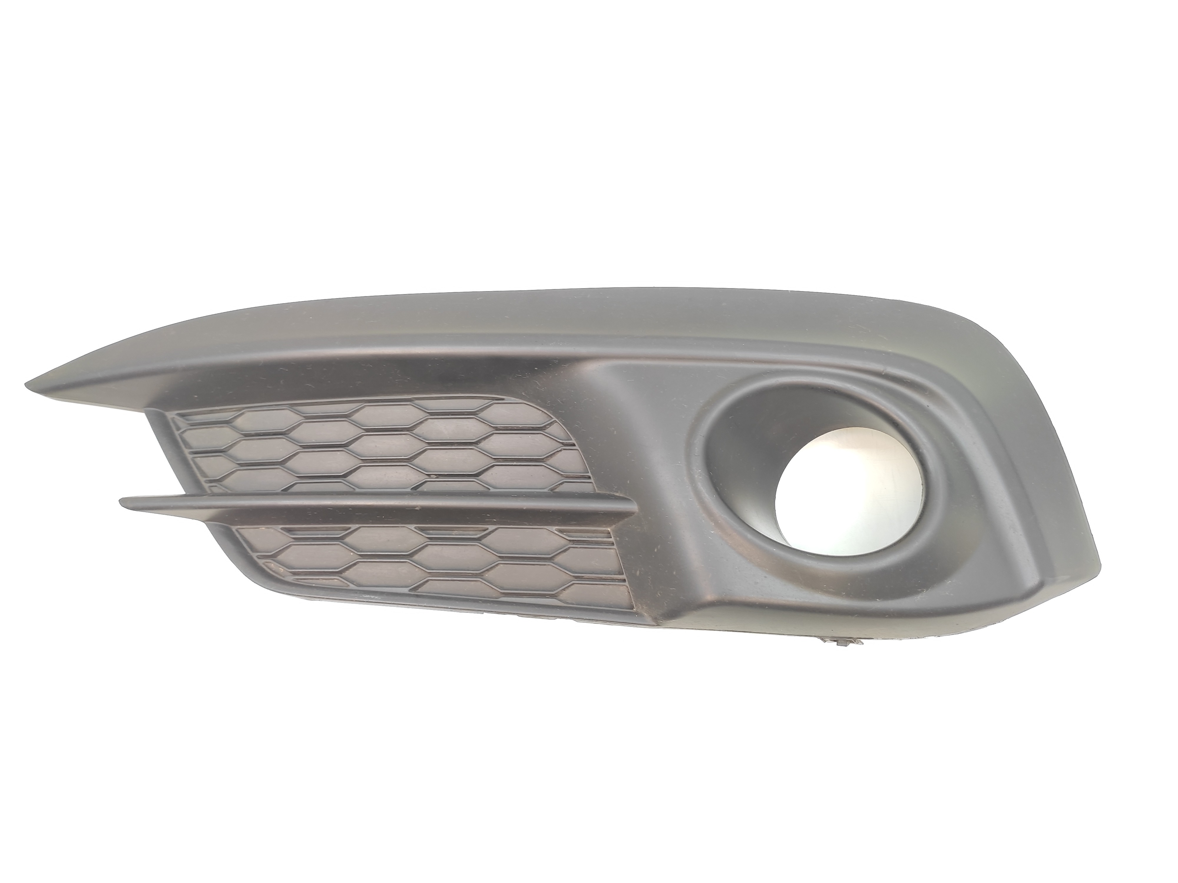 Moldura Farol Milha Esquerdo Honda Civic G10 2018 2019 2020 Preto 1