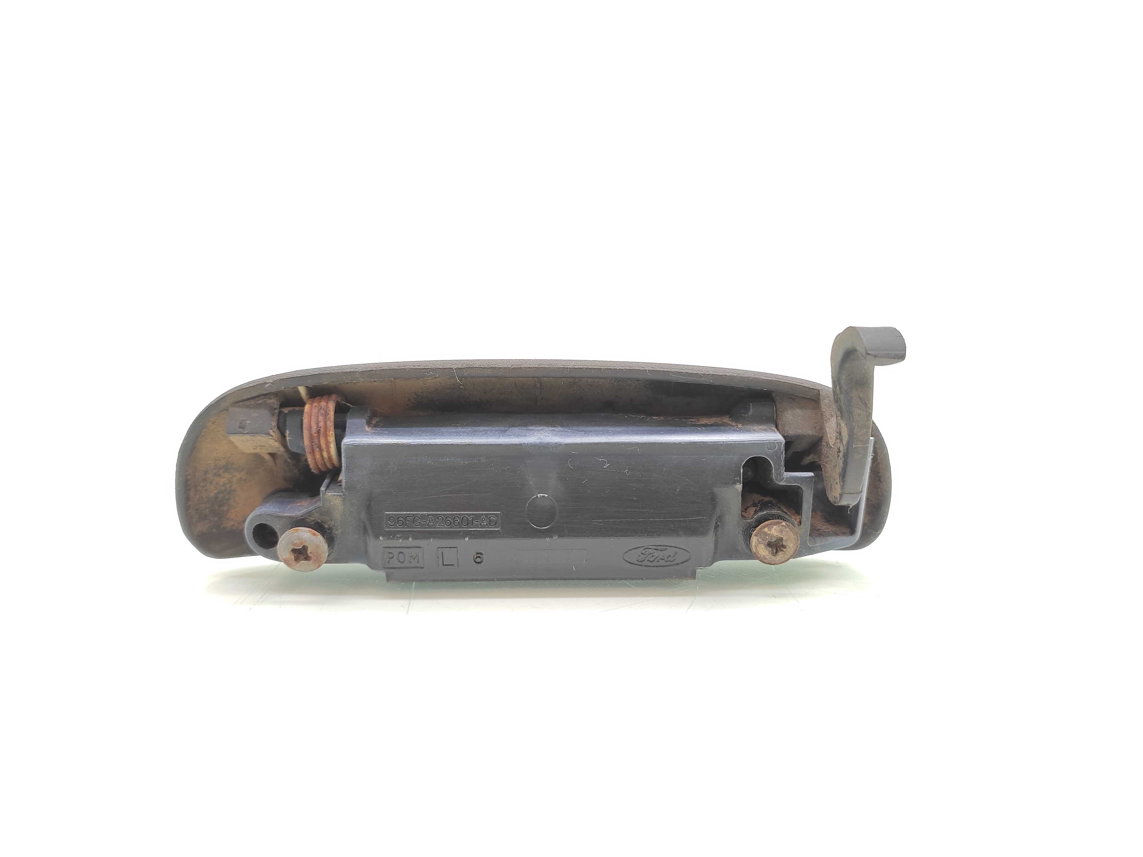 Maçaneta Externa Porta Traseira Esquerda Ford Fiesta 2002 03 Preto Traseira 2