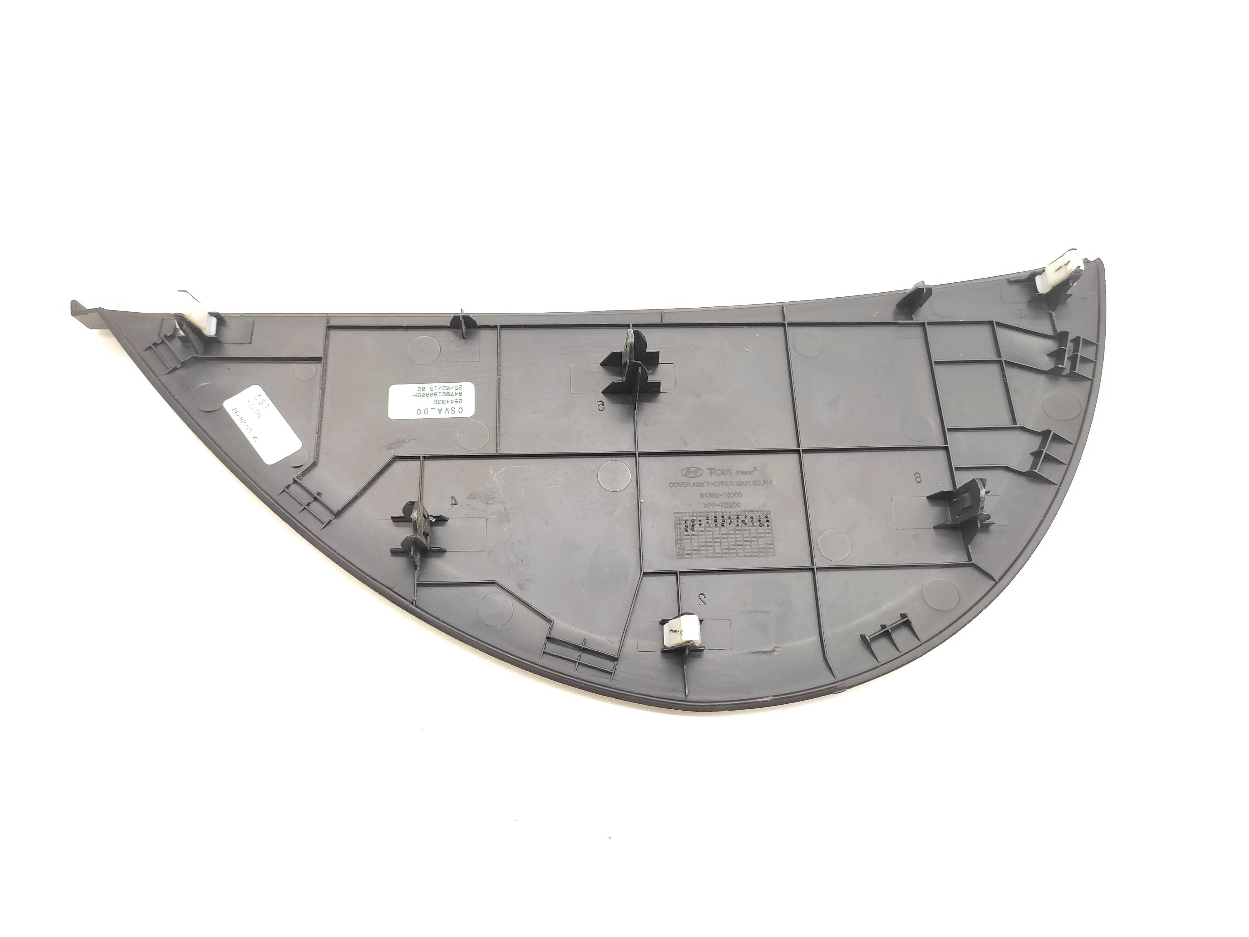 Acabamento Lateral Direito Painel Hyundai Hb20 2015 2016 2