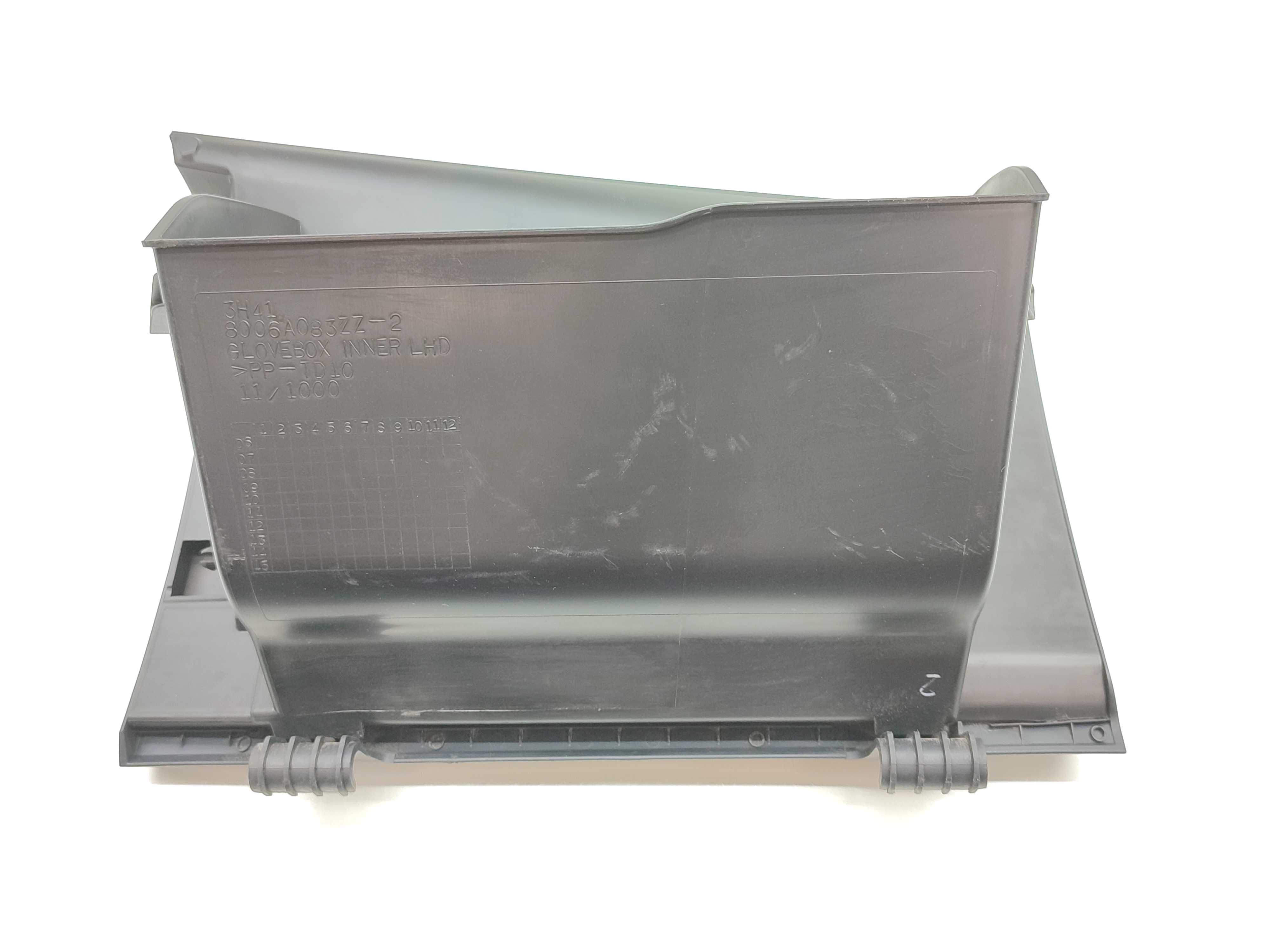 Porta Luvas Mitsubishi Lancer 2013 2014 2015 2016 Cor Preto 5