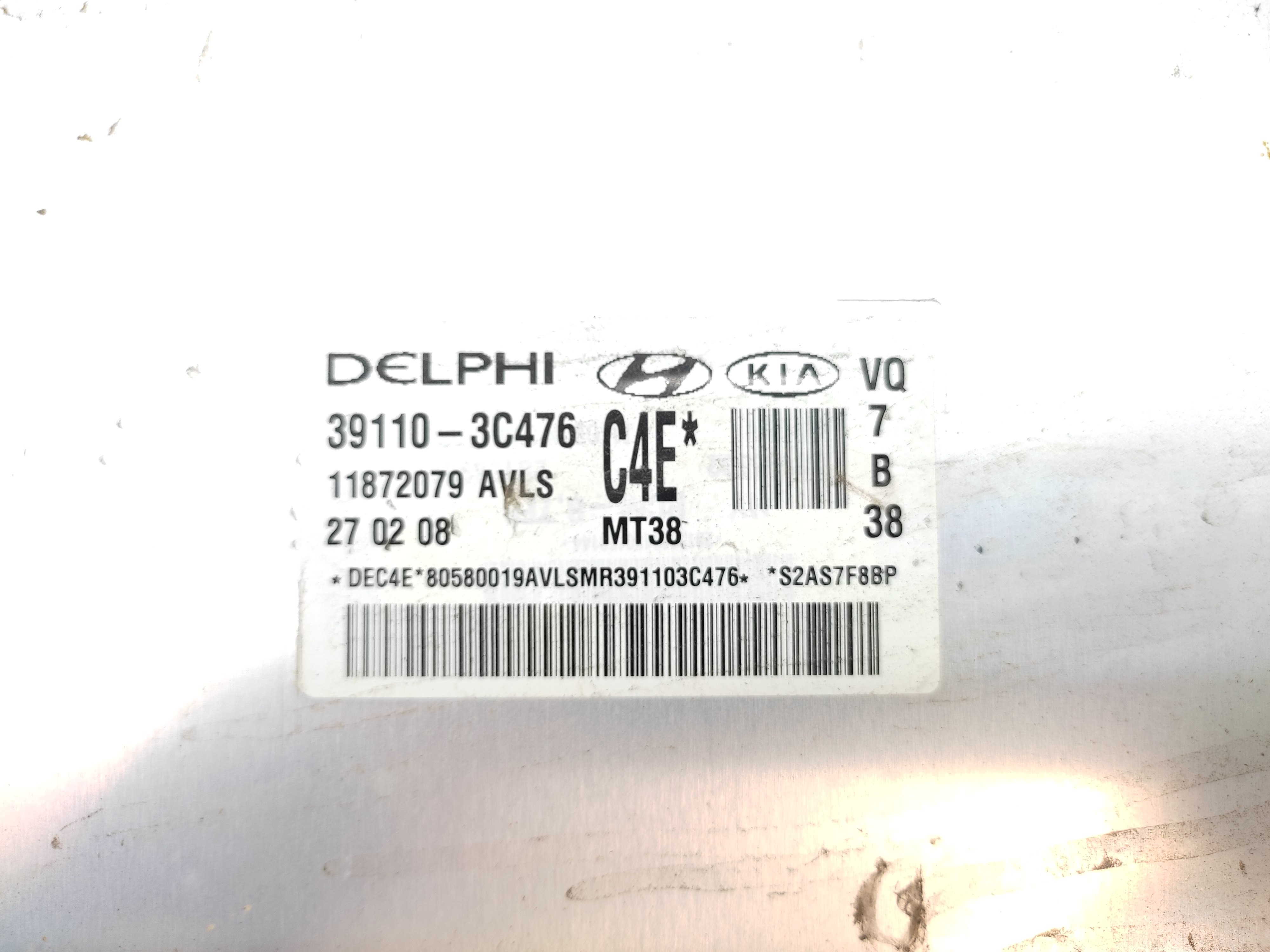 Módulo Central Injeção Kia Carnival 3.8 V6 2008 3