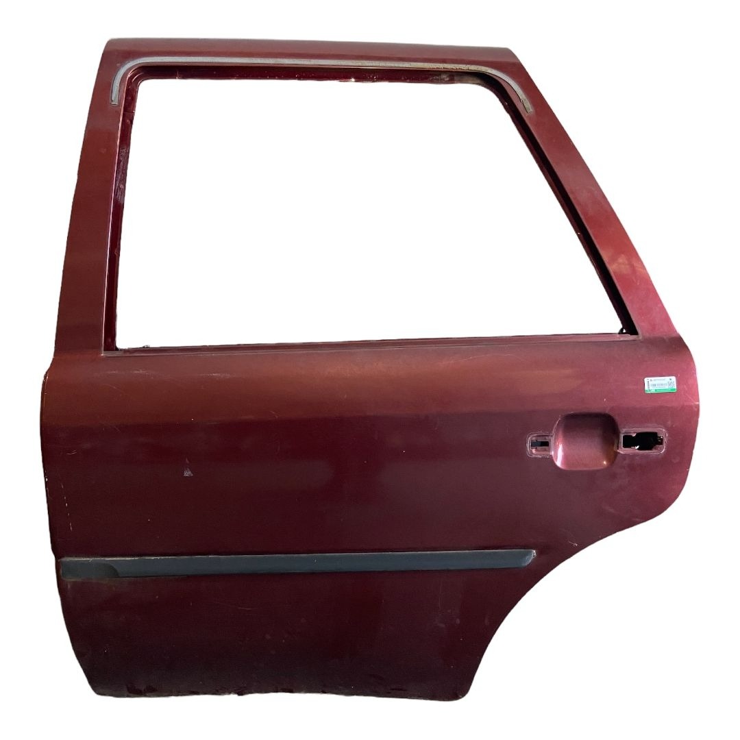 Porta Traseira Esquerda Vw Parati Gol G2 G3 1999 2000 2001 Traseira Vermelho 1
