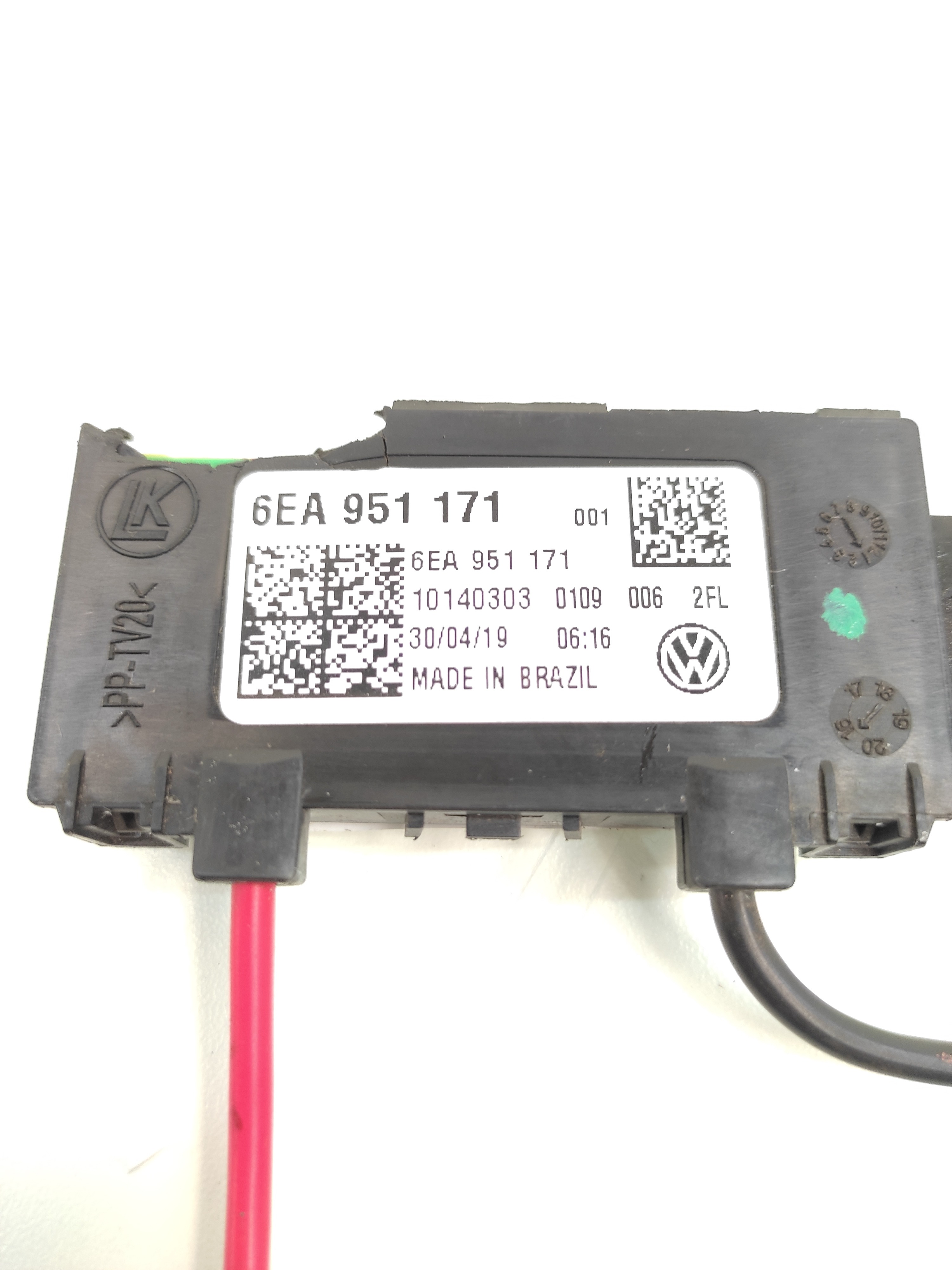 Sensor Ultrassonico Alarme Vw Polo 2018 2019 2020 2