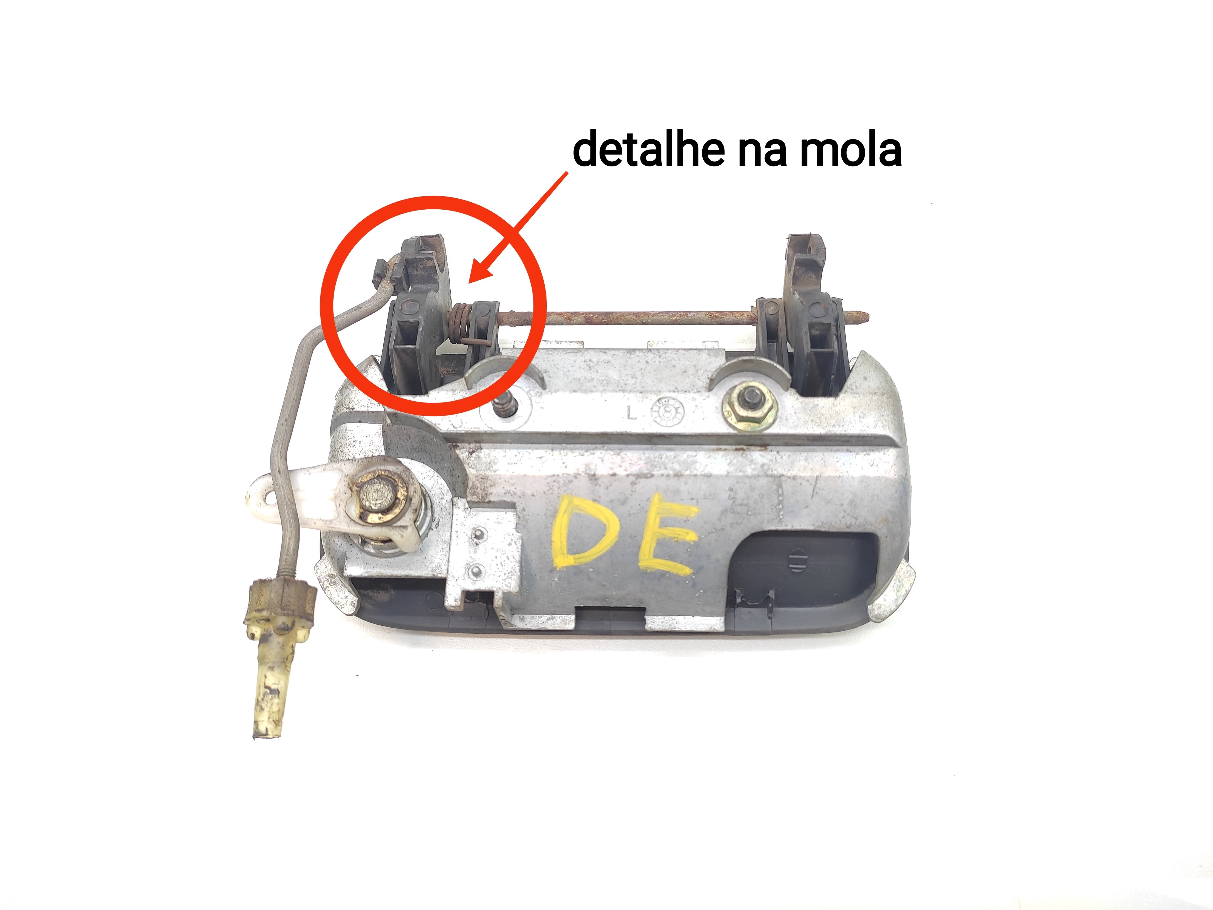 Maçaneta Externa Dianteira Esquerda Gm Corsa 1997 1998 1999 Preto Dianteira 2