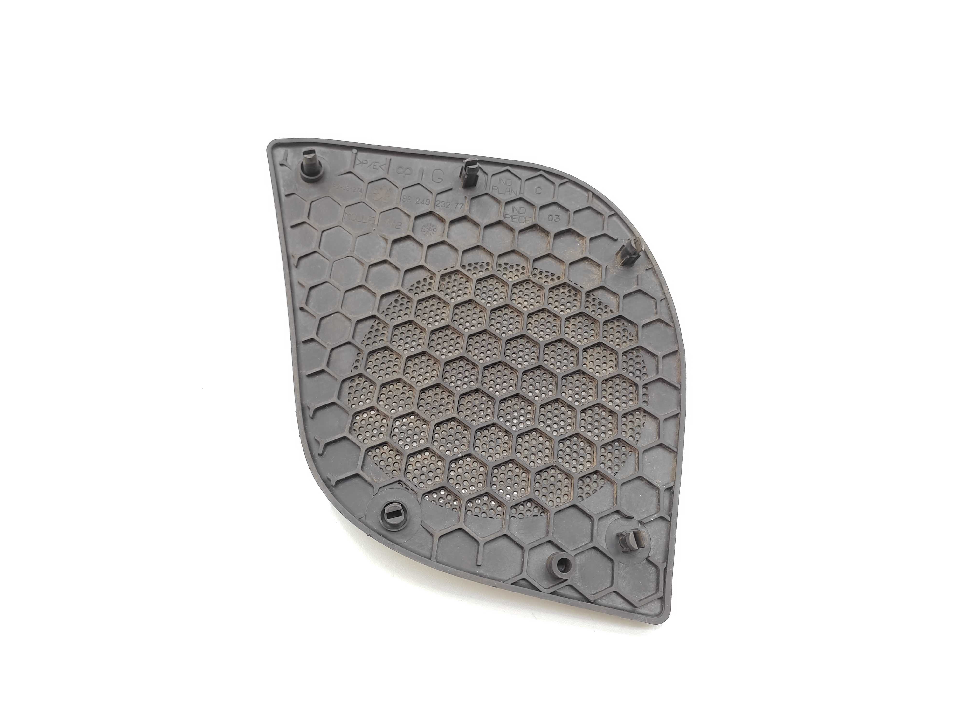 Tela Alto Falante Porta Esquerda Peugeot 206 2002 2003 2004 Preto 2