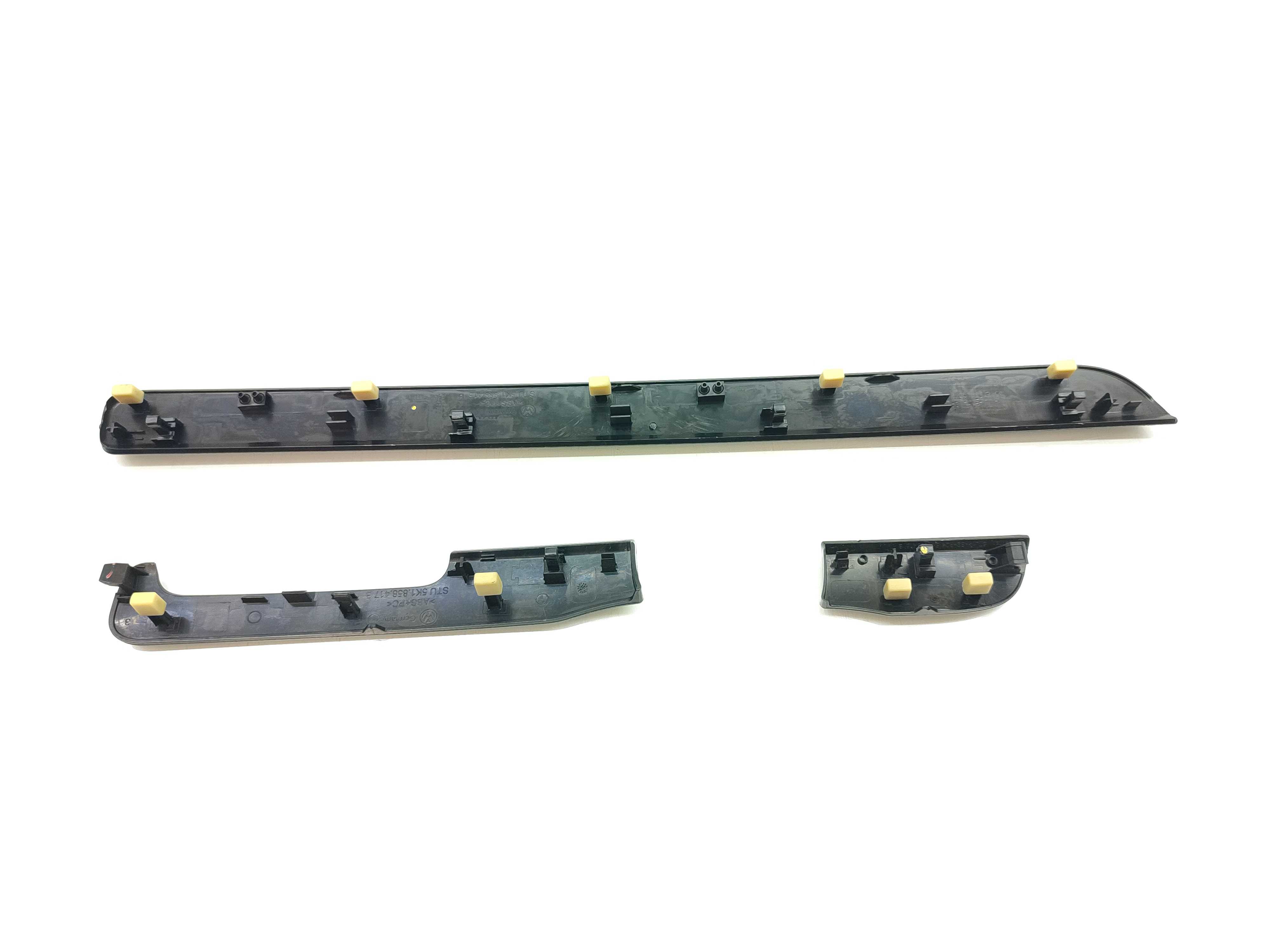 Jogo Friso Aplique Moldura Painel Vw Jetta  2010 2011 2012 2